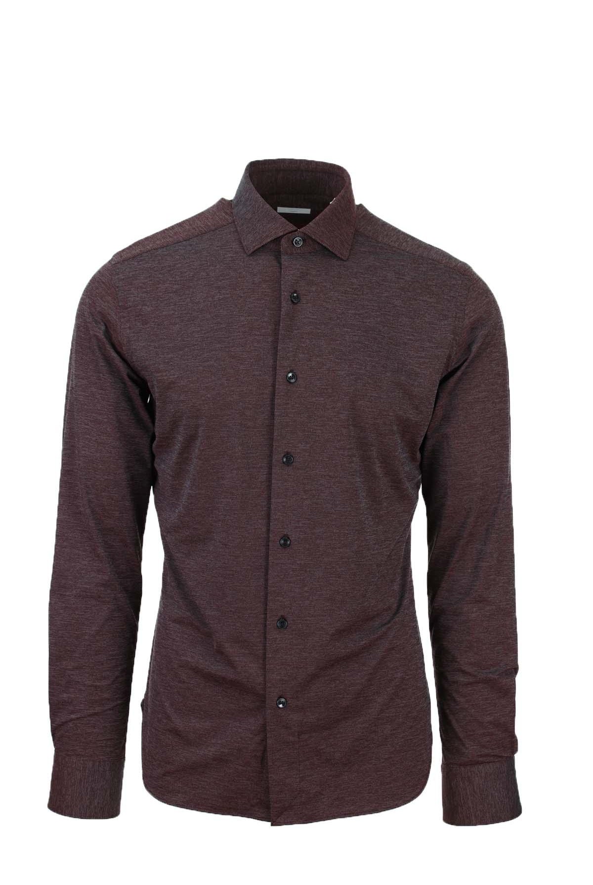 Camicia collo francesce tessuto tecnico Active