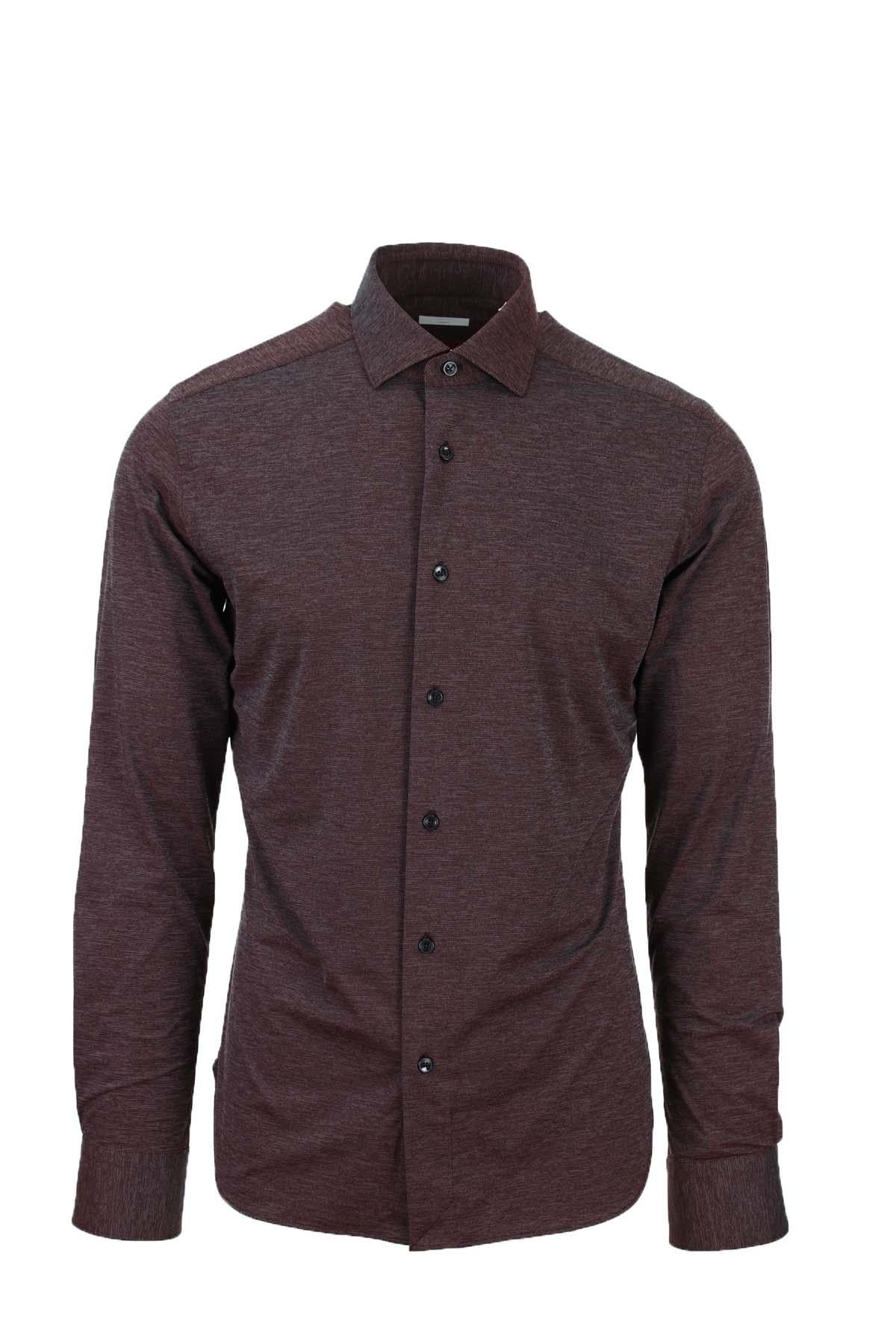 Camicia collo francesce tessuto tecnico Active