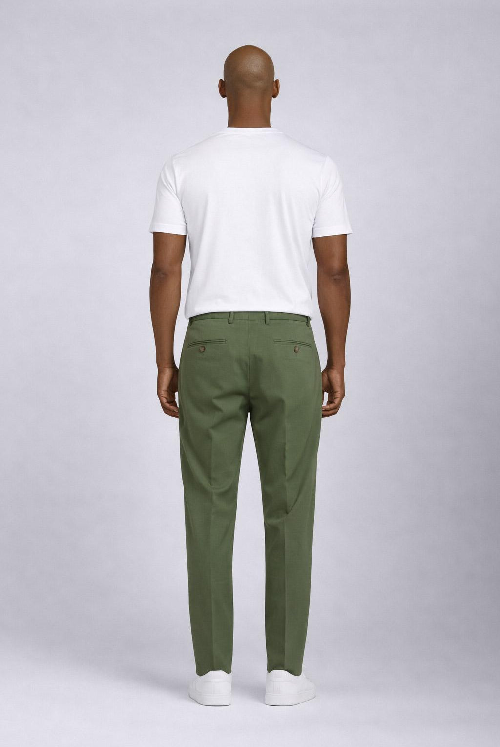 Pantalone Uomo Tasche America in Jersey Stretch