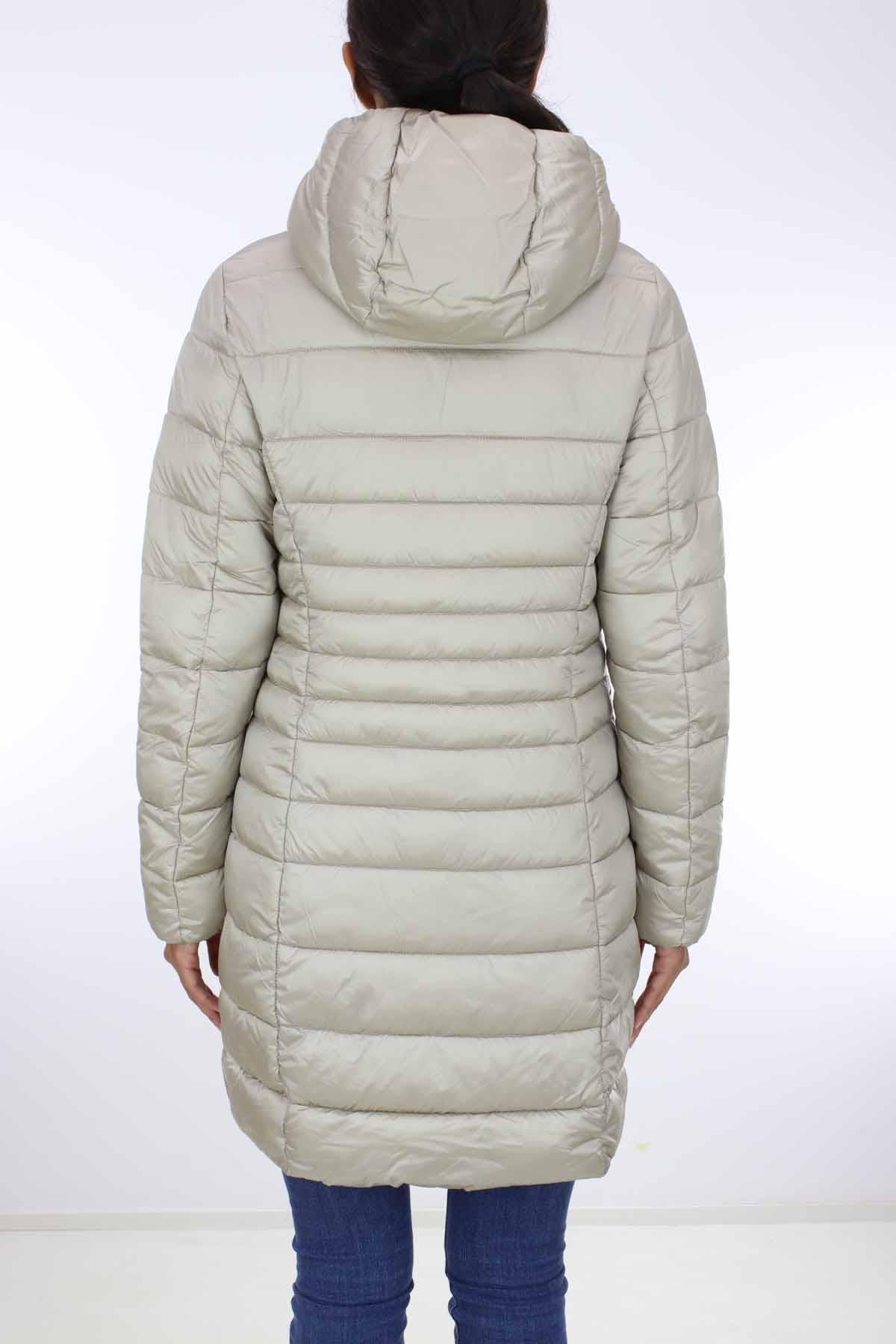 Cappotto lungo con cappuccio Camille