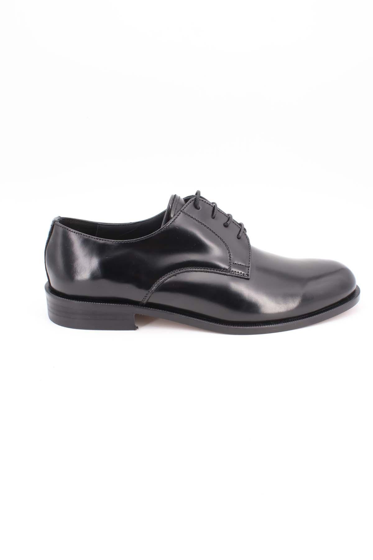 Scarpe Derby in vitello spazzolato