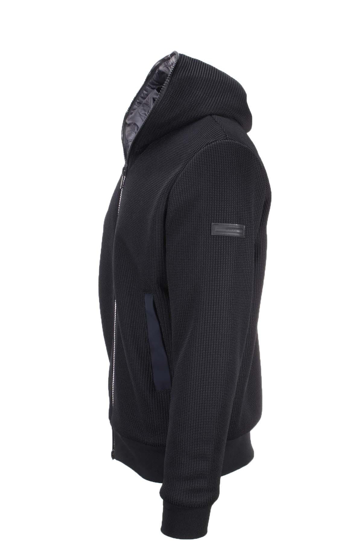 Giubbotto bomber con cappuccio