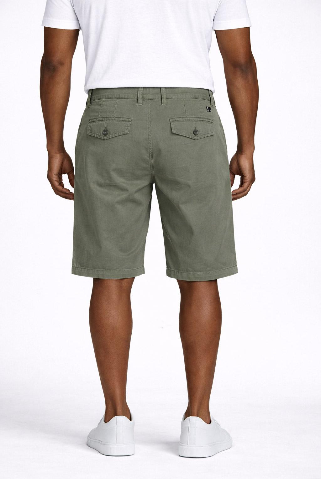 Bermuda Uomo in Cotone Stretch con Logo