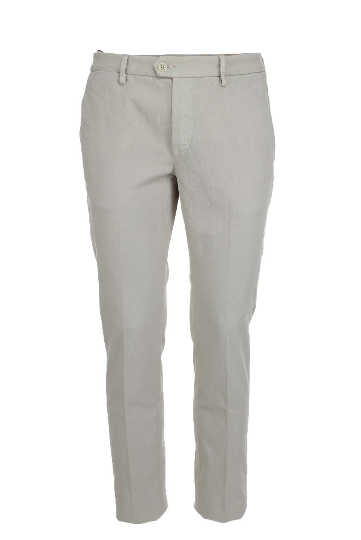 Pantalone chino in cotone armaturato stretch