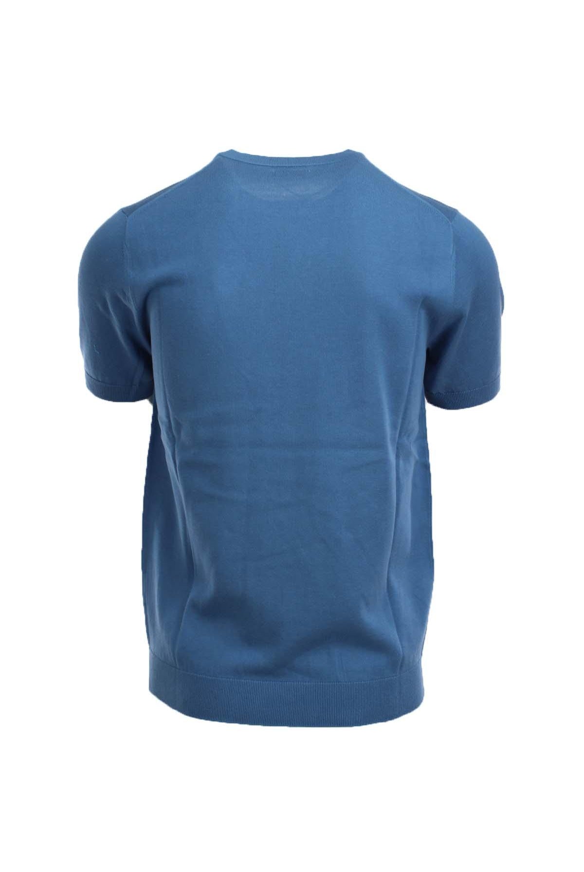 Maglia mezza manica in filo di cotone