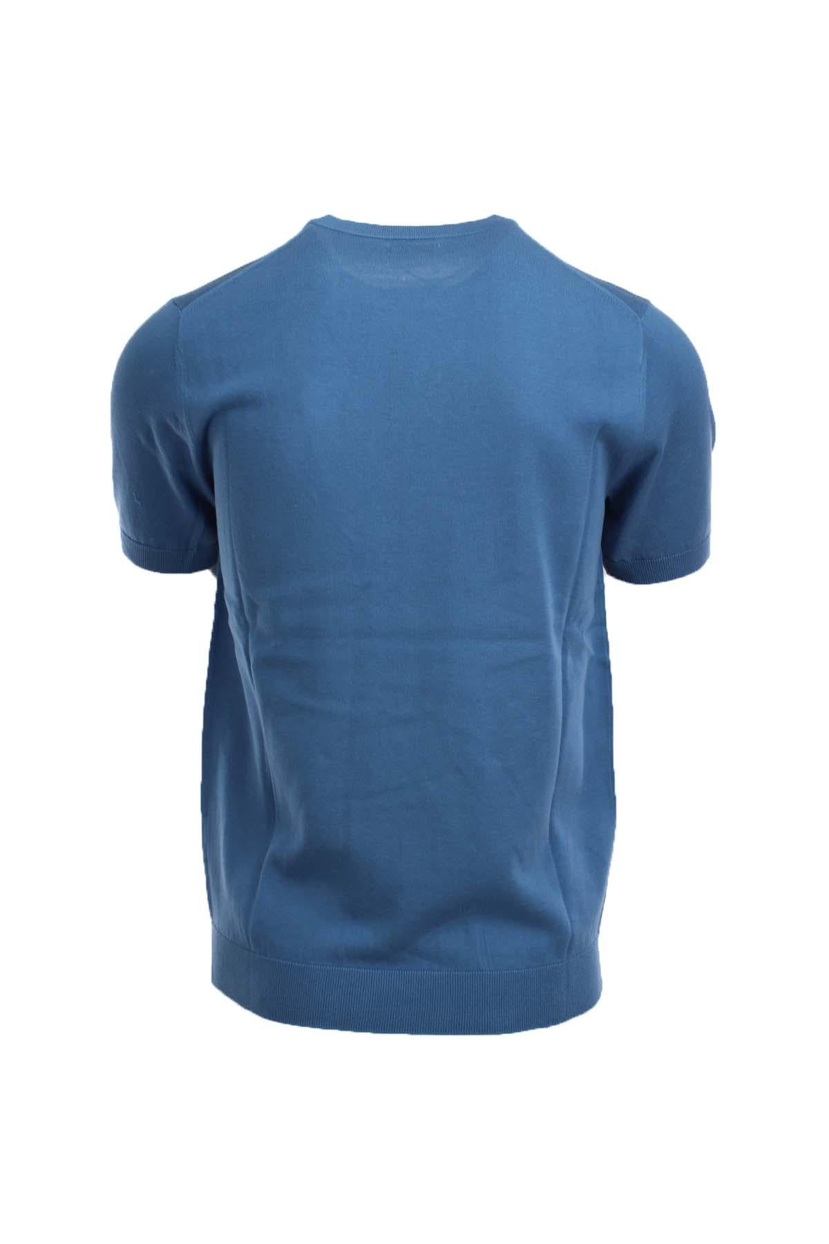 Maglia mezza manica in filo di cotone