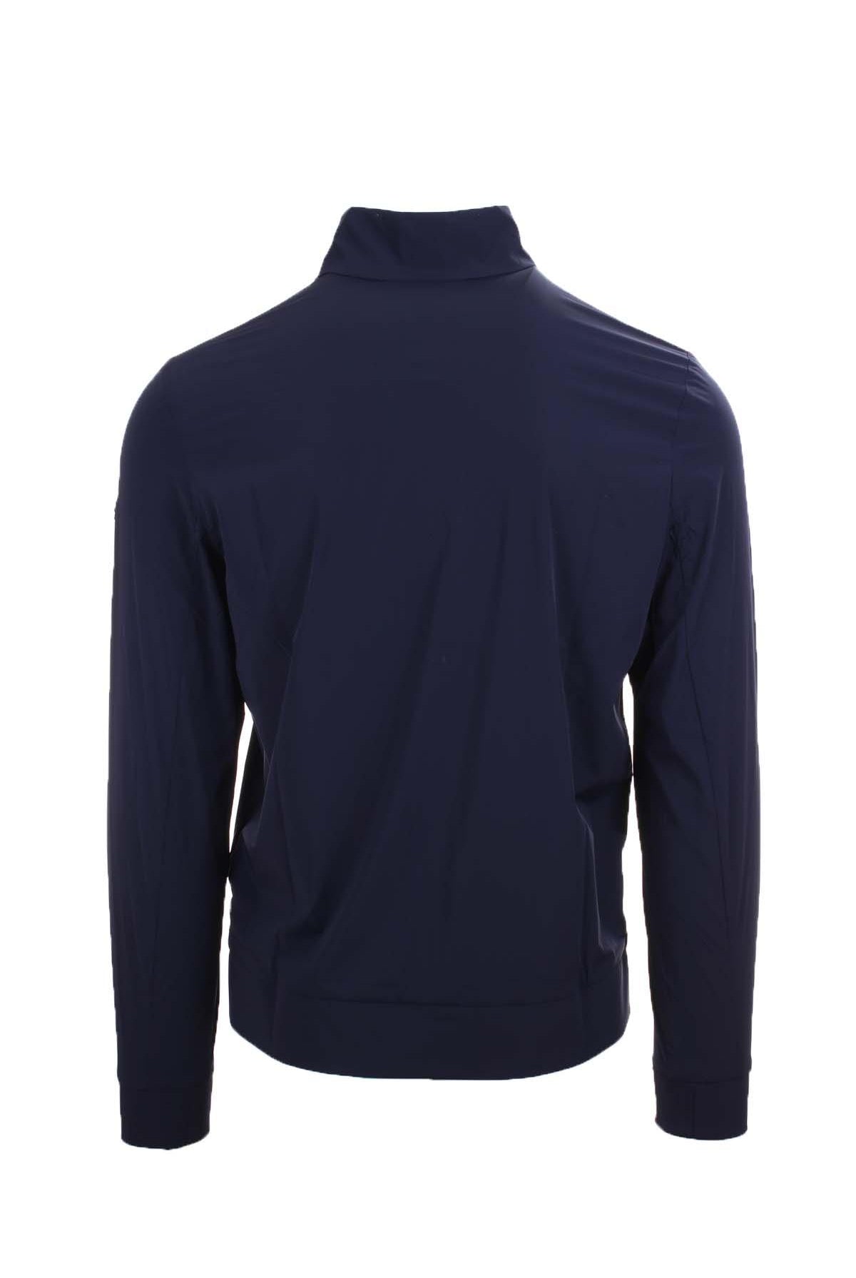 Giubbino Bomber full zip in tessuto tecnico
