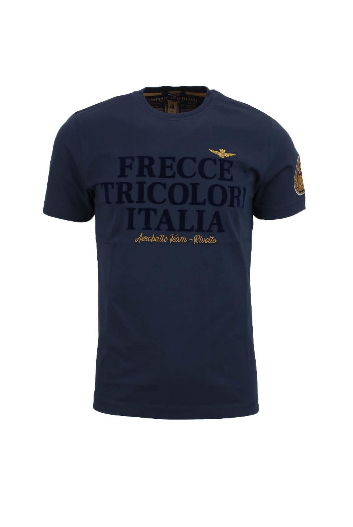 T-shirt con stampa flock Frecce Tricolori Italia