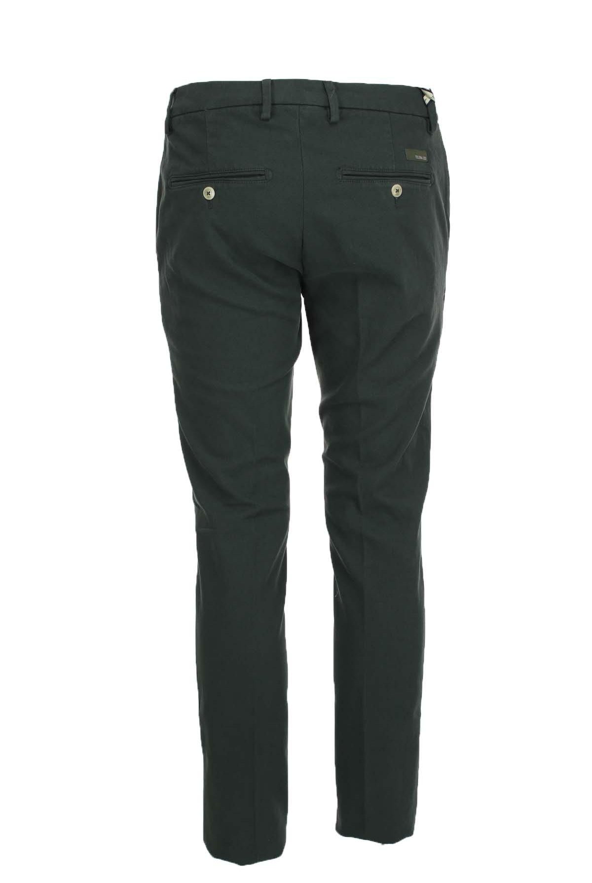 Pantalone chino in cotone armaturato stretch