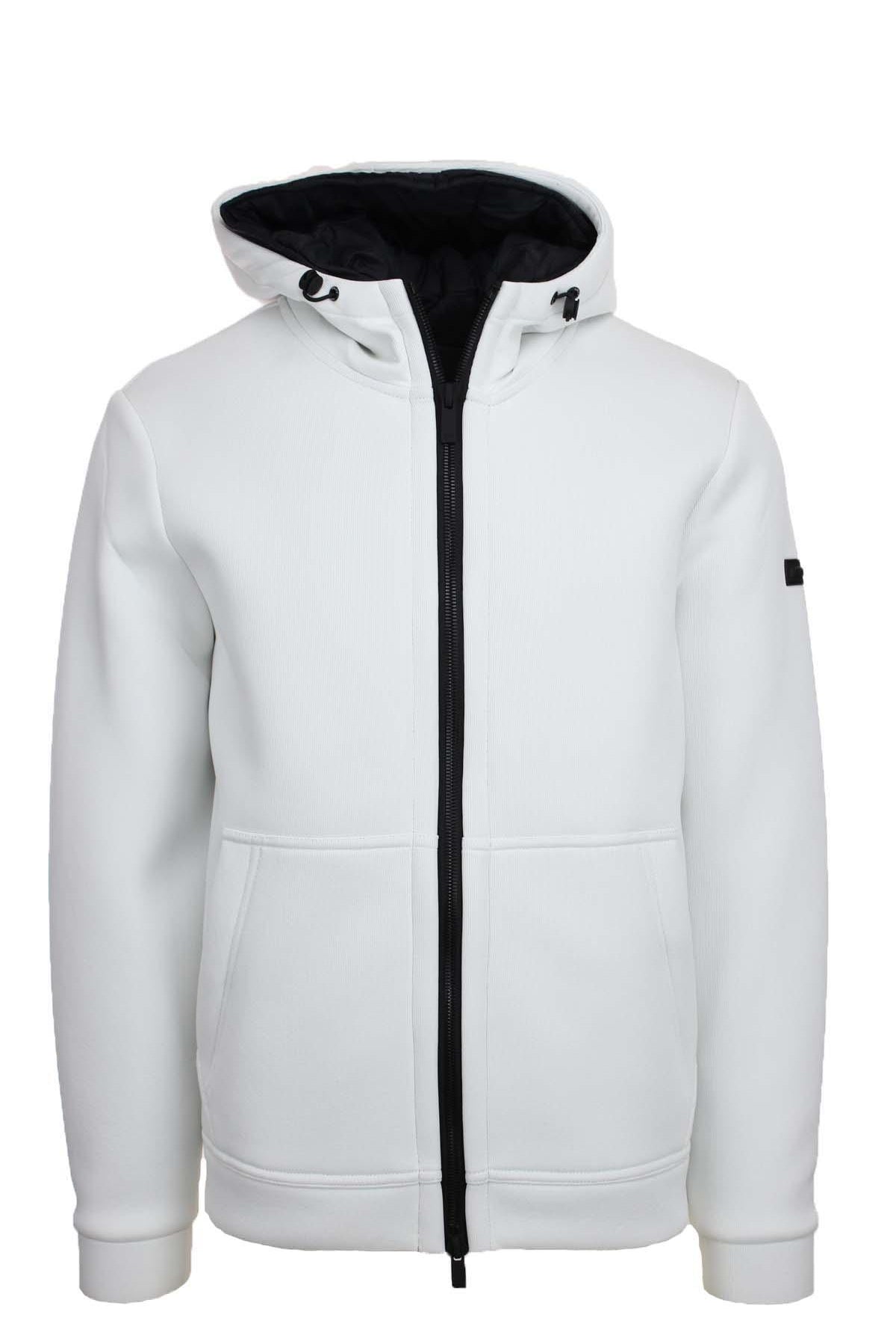 Giubbotto bomber in neoprene con interno staccabile