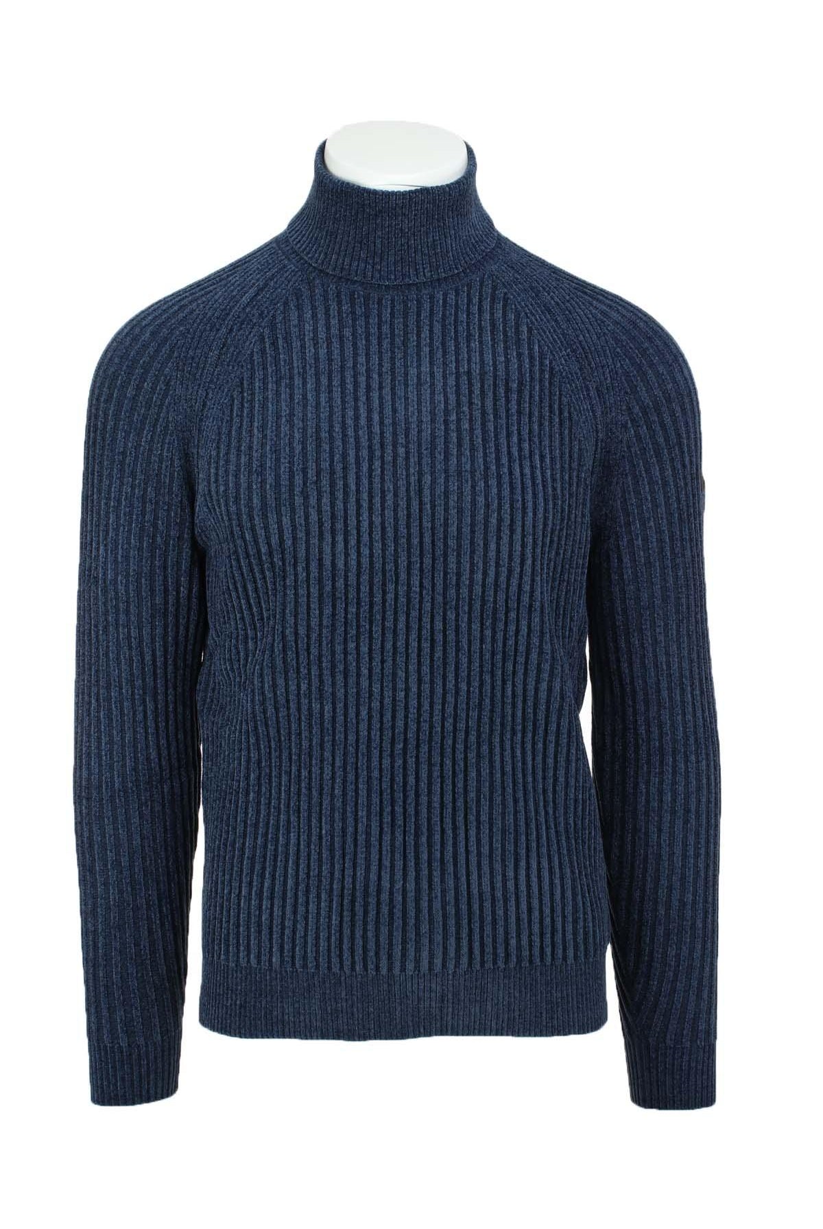 Dolcevita in ciniglia velvet rave turtleneck knit