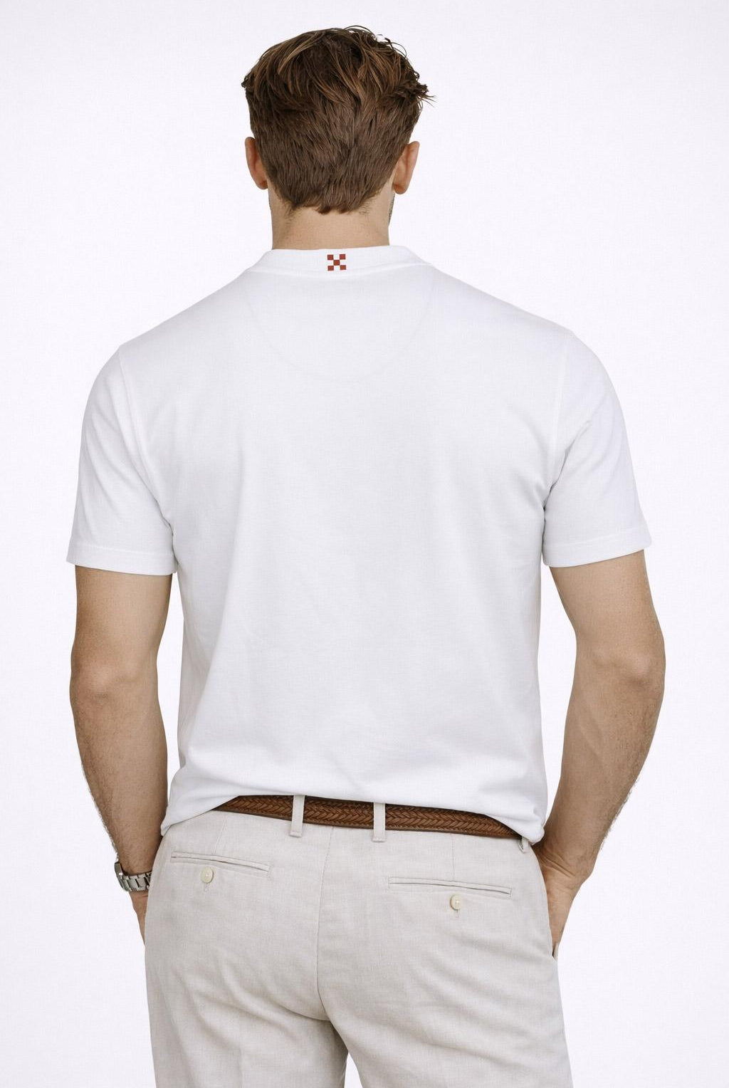 T-shirt "It's Gin O'Clock" in jersey di cotone con stampa