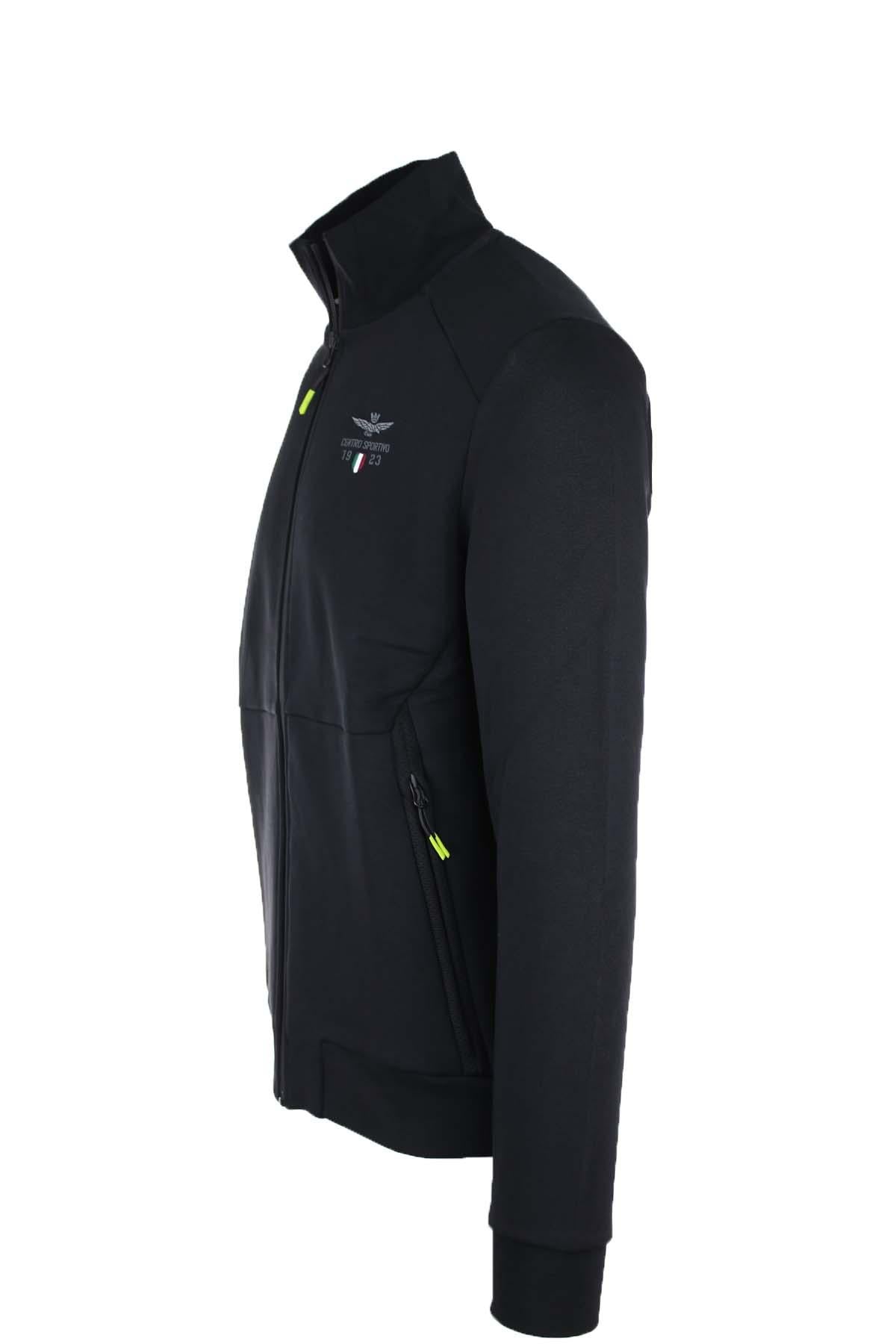 Felpa cardigan zip Centro Sportivo Aeronautica Militare Italiana