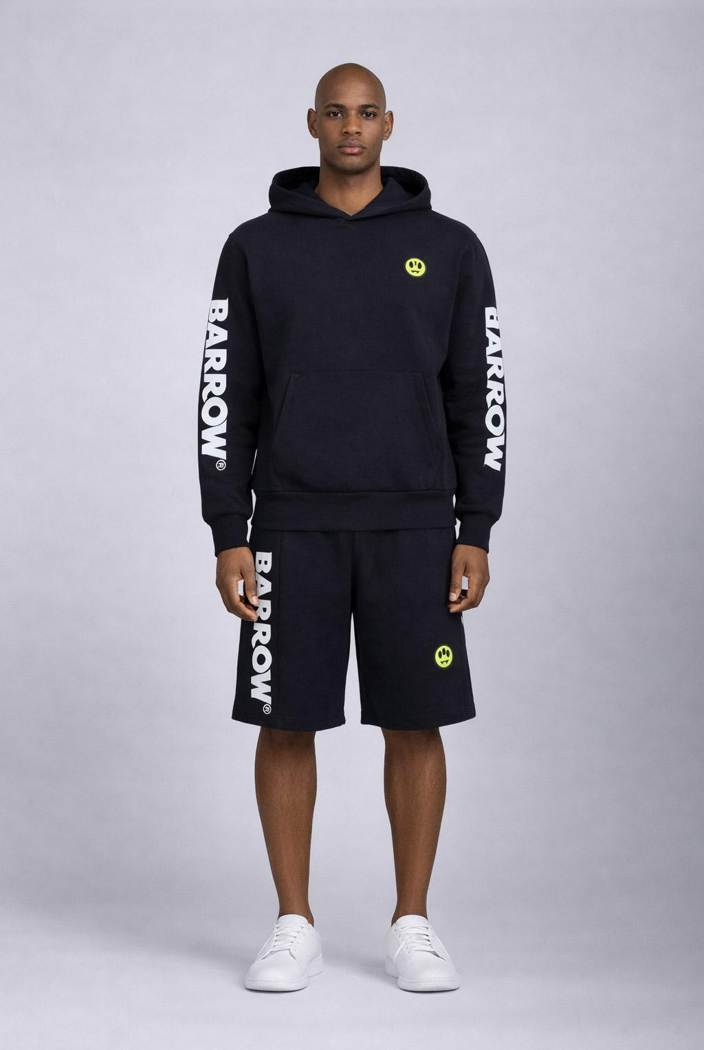 Bermuda in Felpa con Maxi Logo