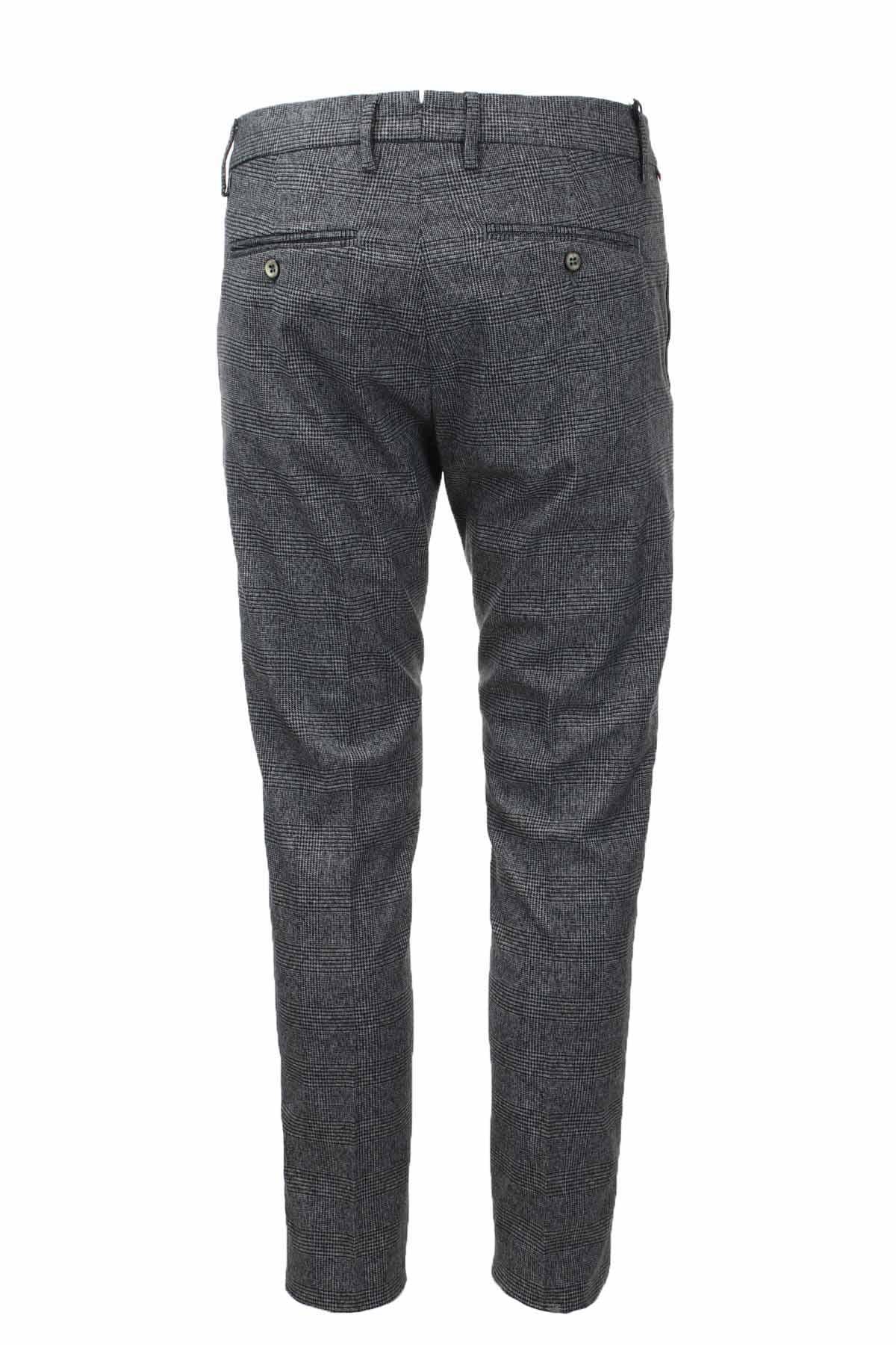 Pantalone classico quadri