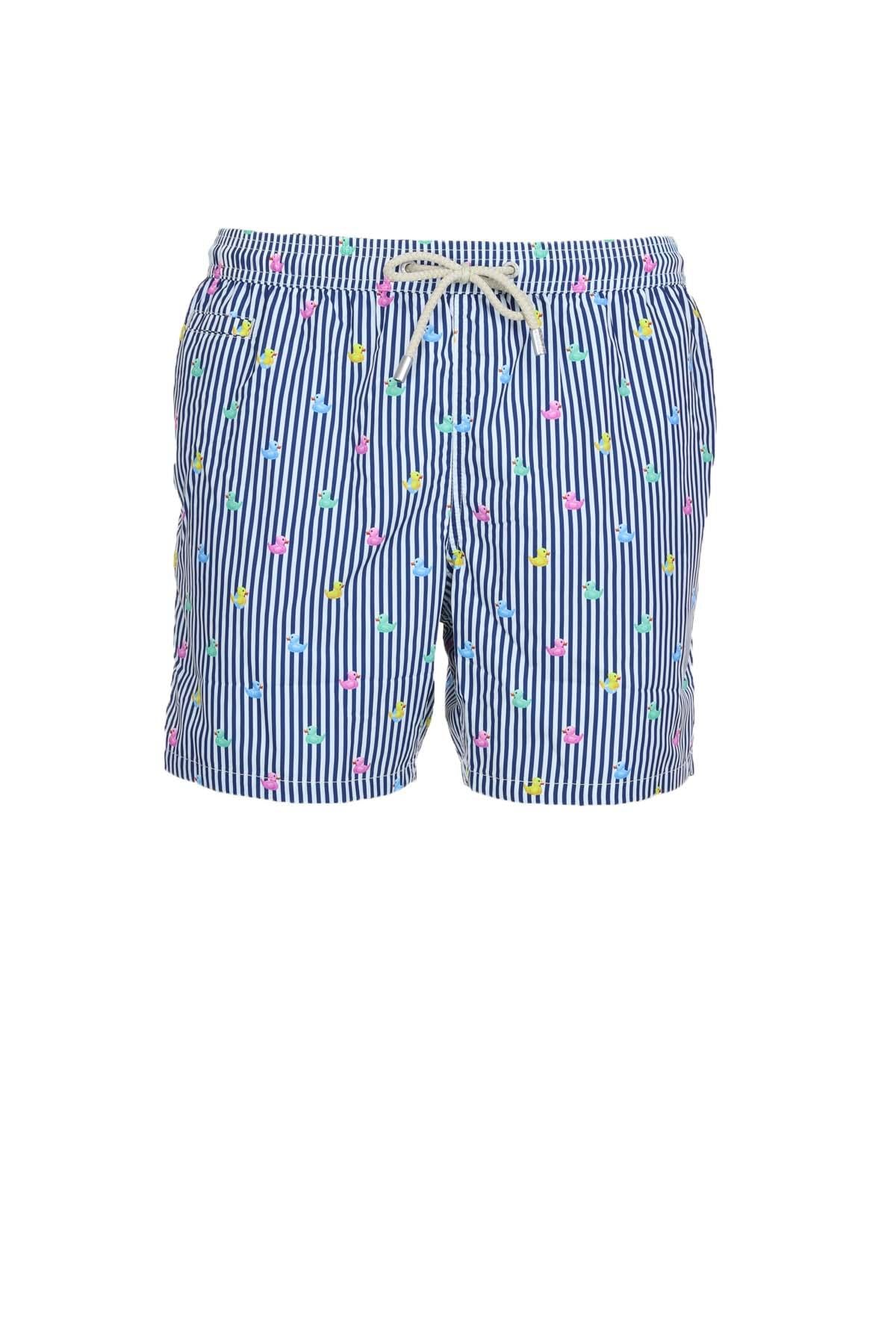Costume Uomo Fantasia Papere Multicolor Righe