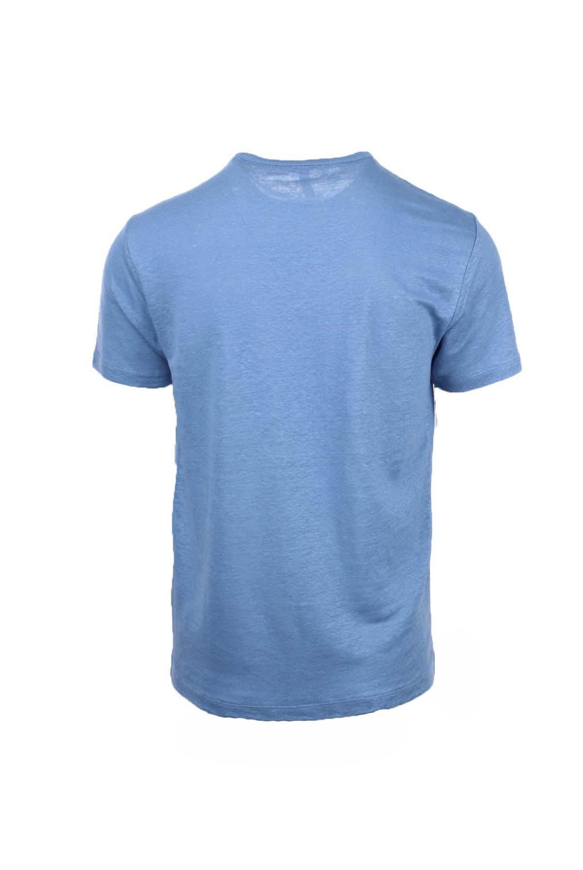 Maglia t shirt in filo di lino