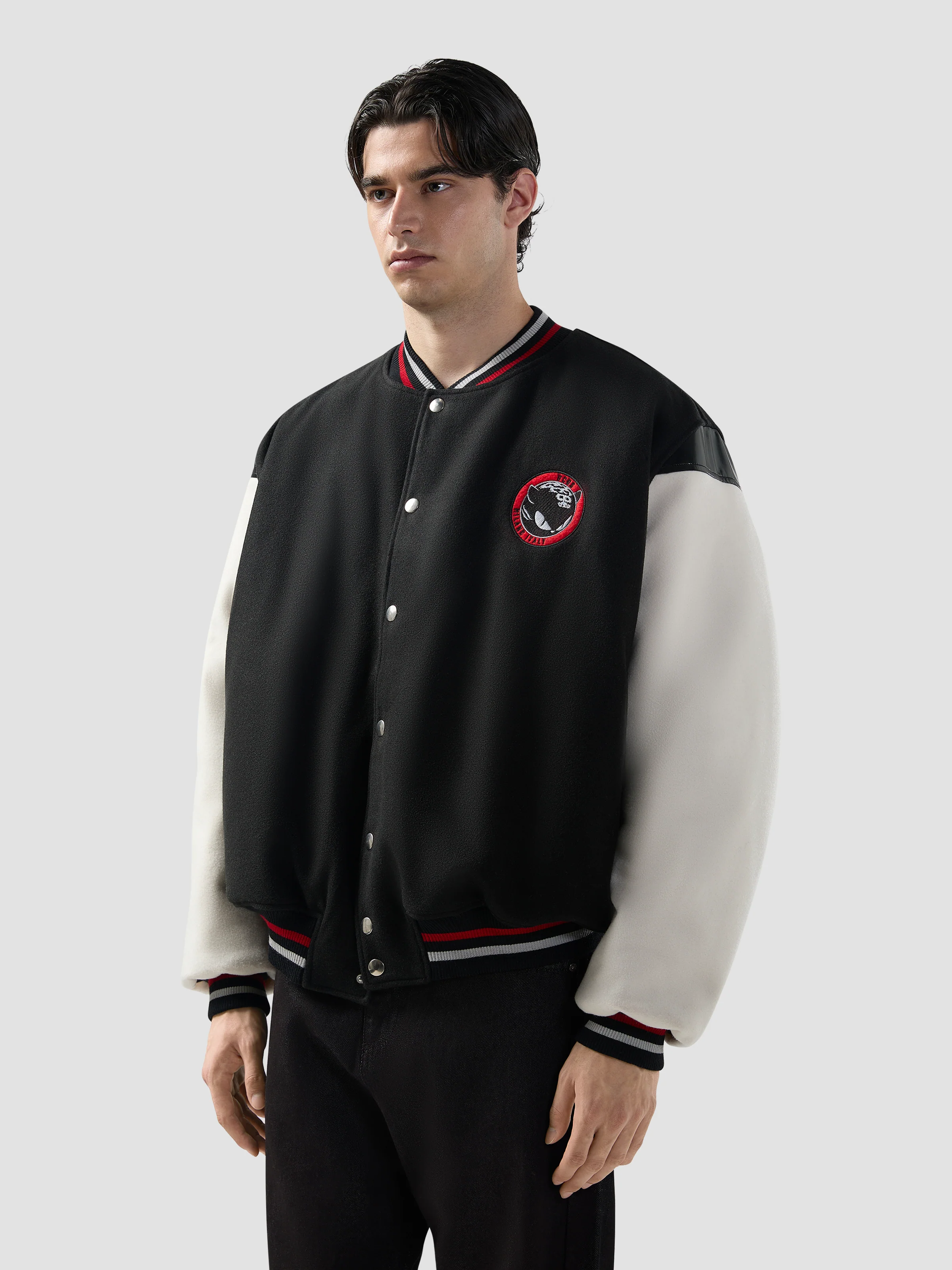 Bomber con patch Kittho