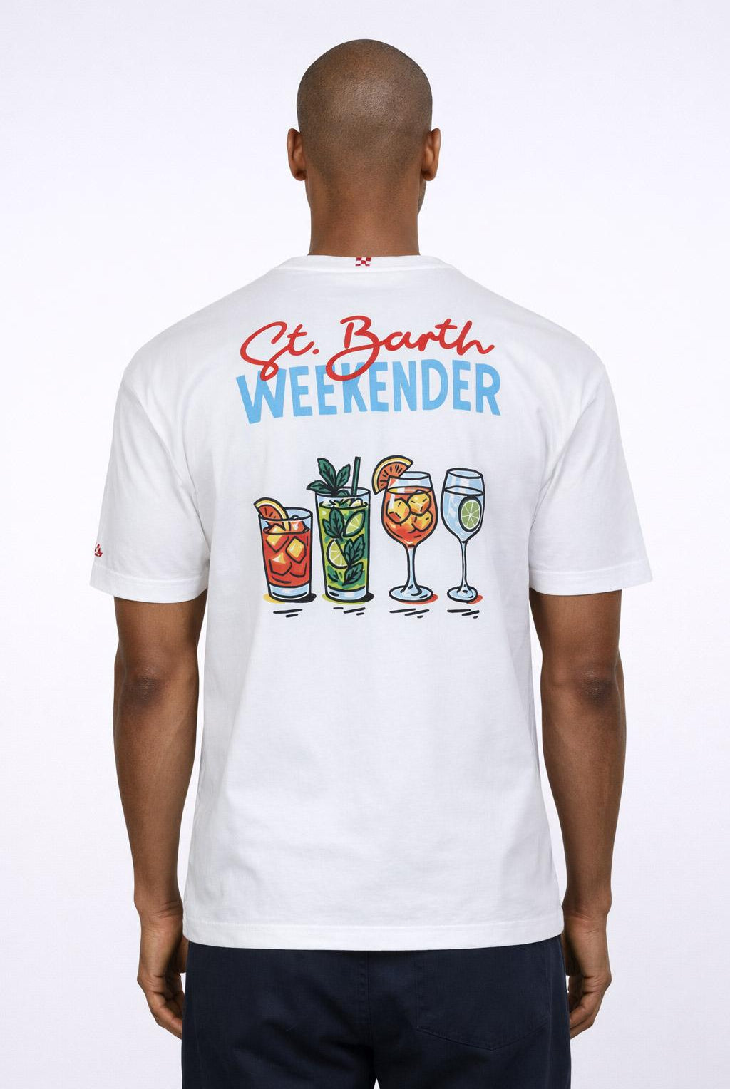 Tshirt Uomo in Cotone con Stampa Weekender