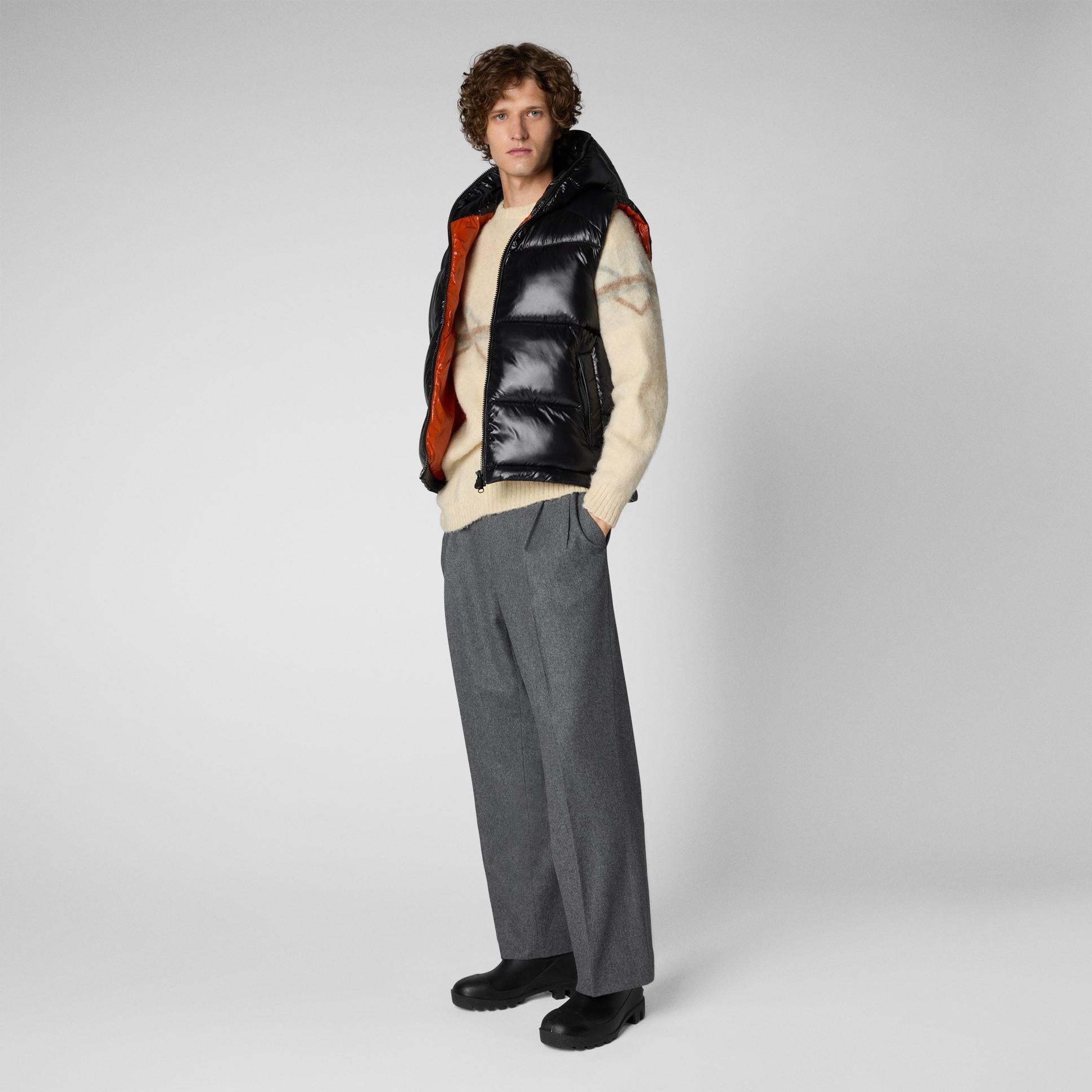 Gilet smanicato con cappuccio Dexter