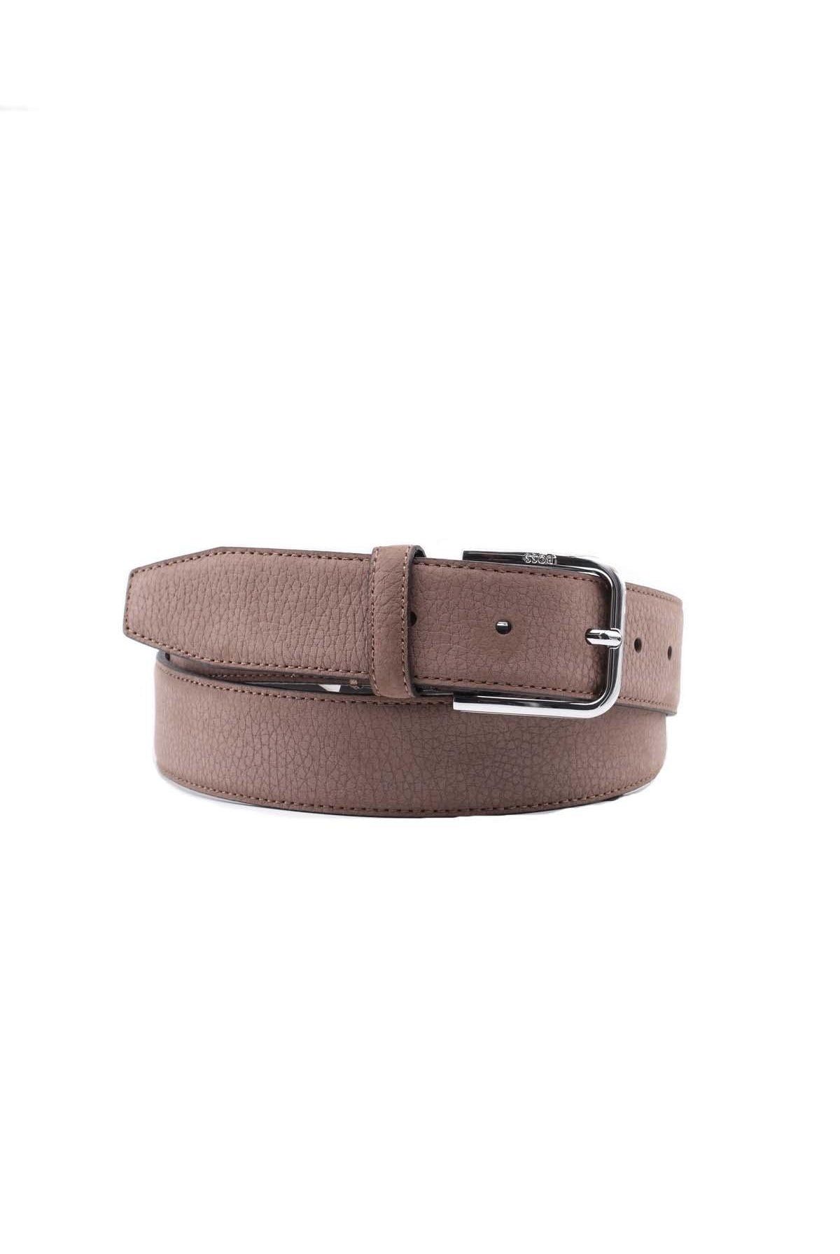 Cintura uomo in pelle martellata