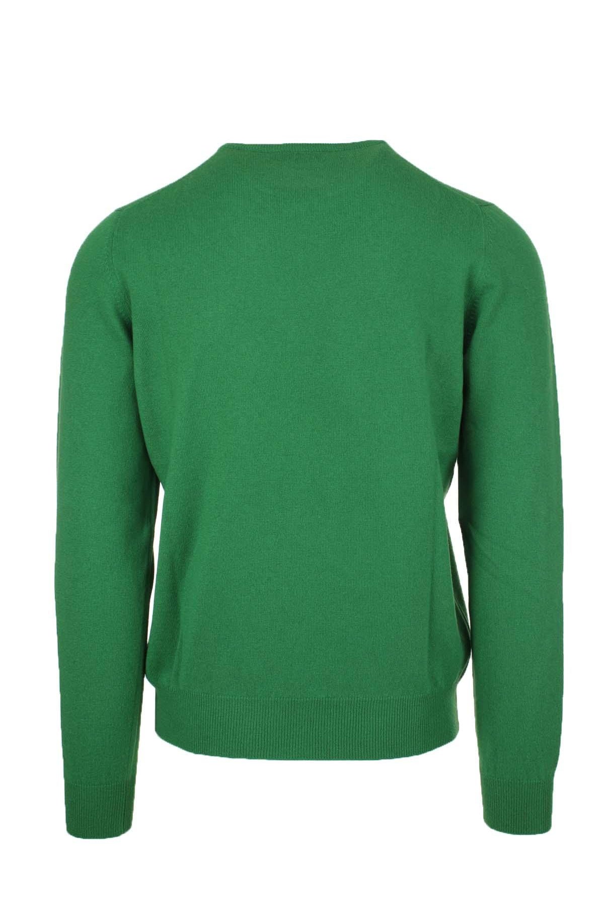 Maglia girocollo in lana cachemire
