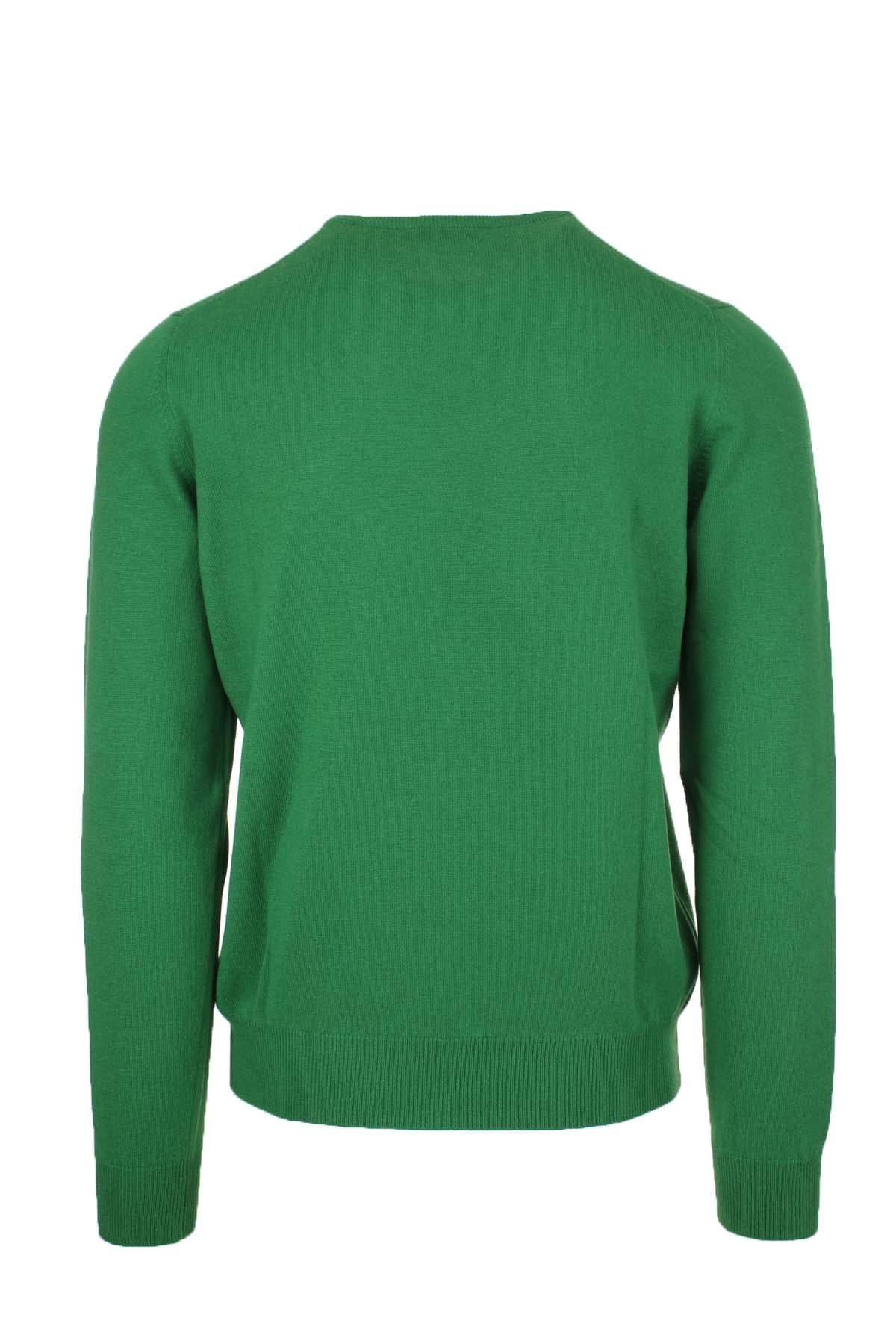 Maglia girocollo in lana cachemire