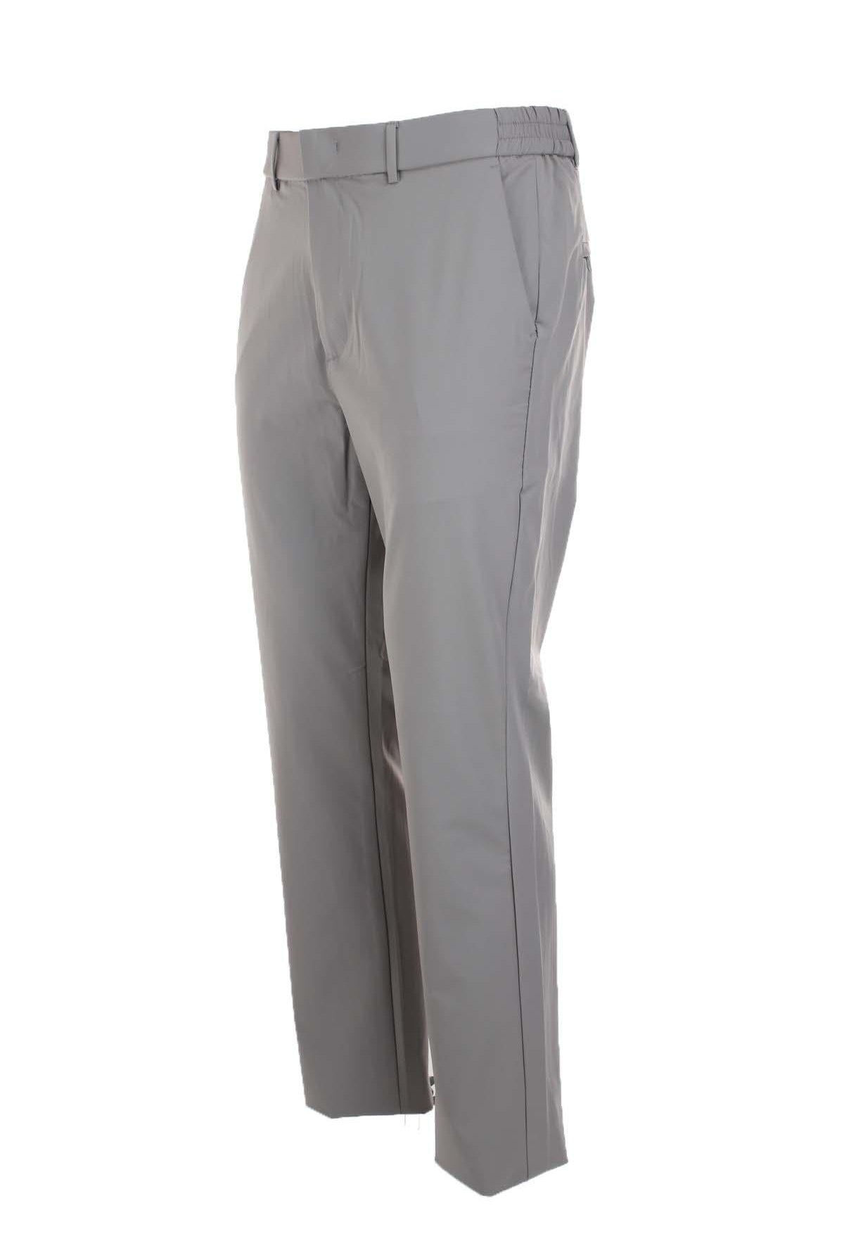Pantalone chino in tessuto tecnico con elastico
