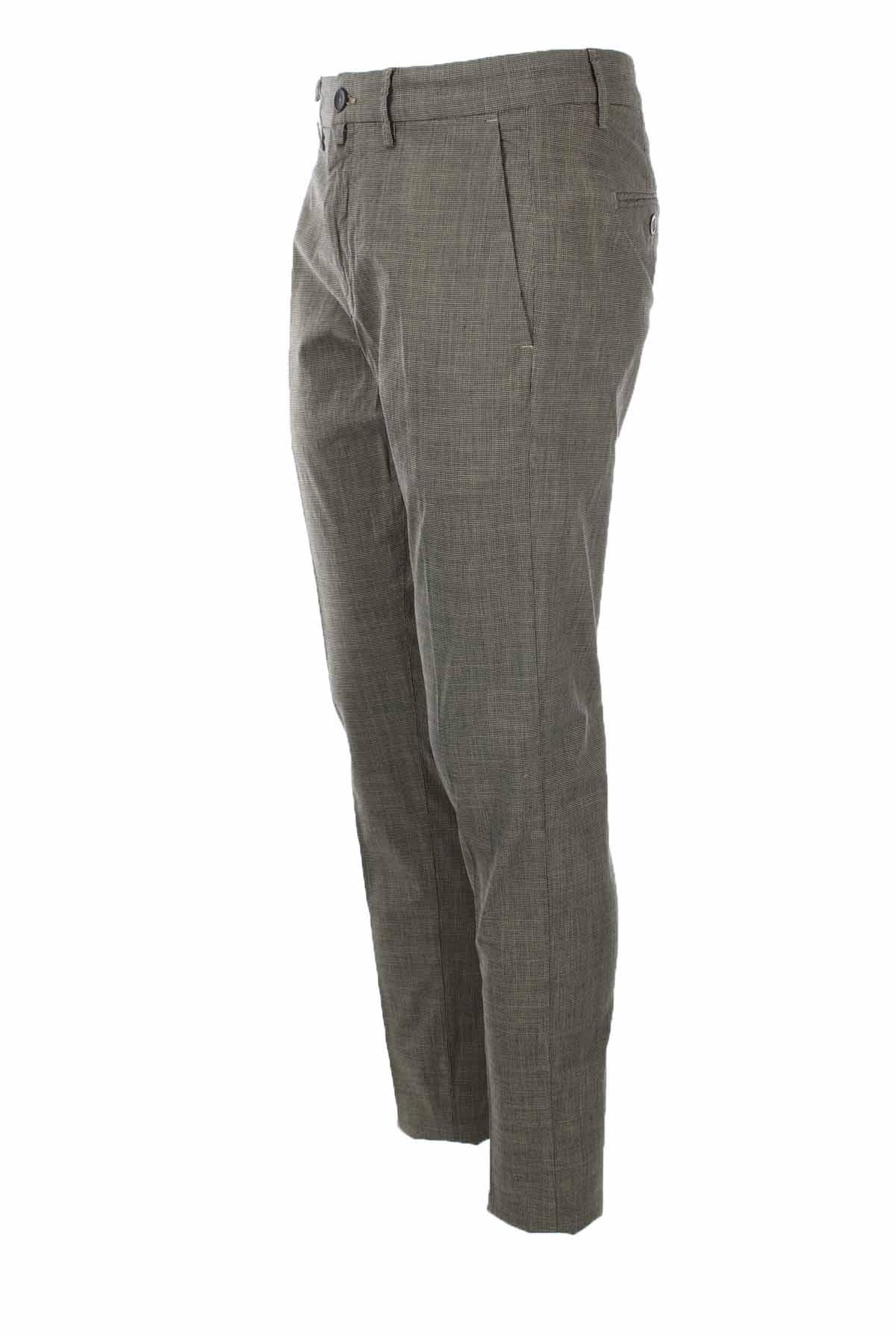 Pantalone Chino in cotone e lino