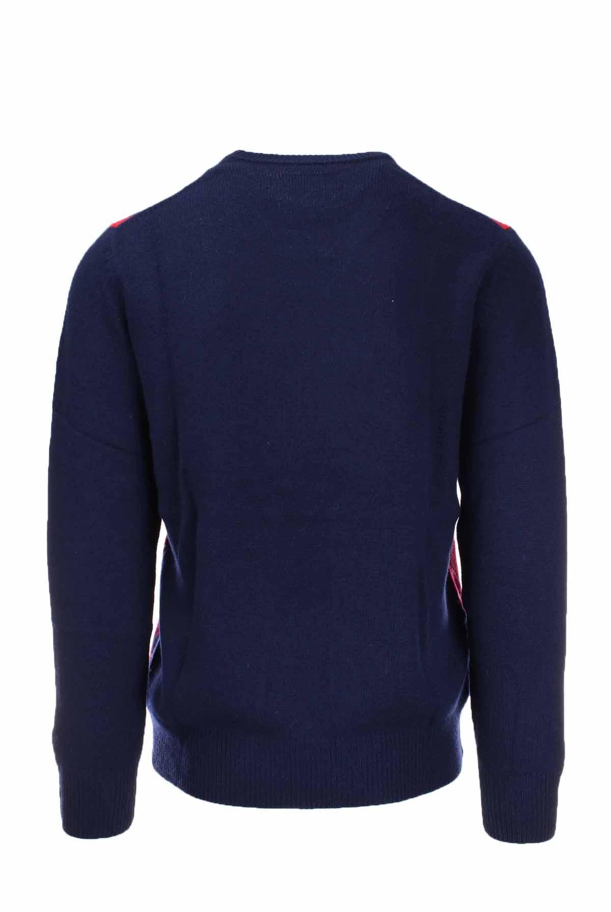 Maglia girocollo rombi ST. Moritz