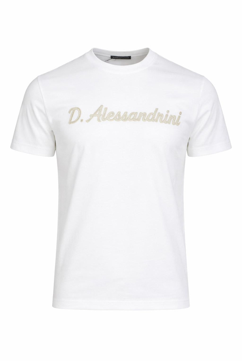 T-Shirt Uomo Logo Lettering Cotone Regular