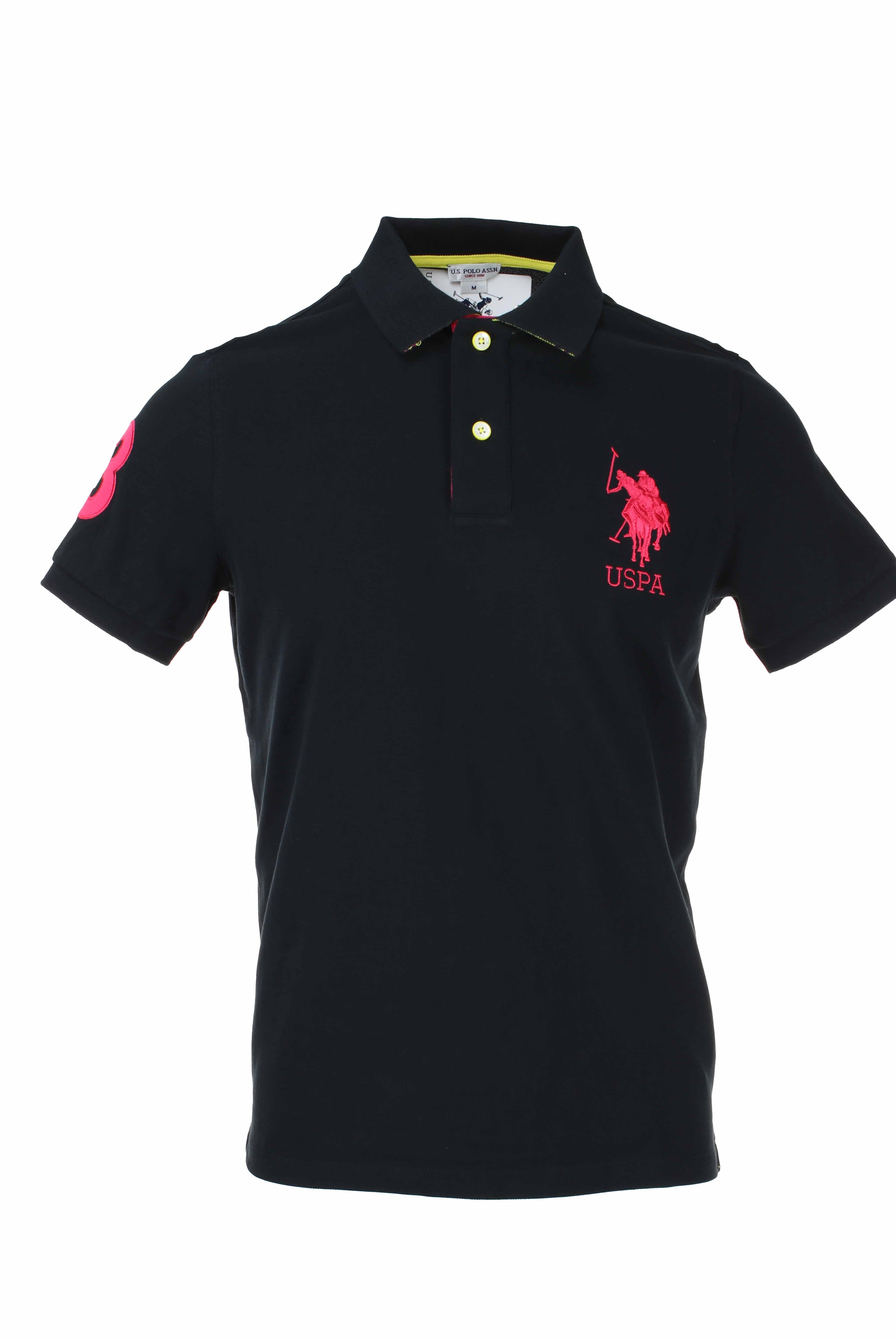 Polo mezza manica piquet maxilogo