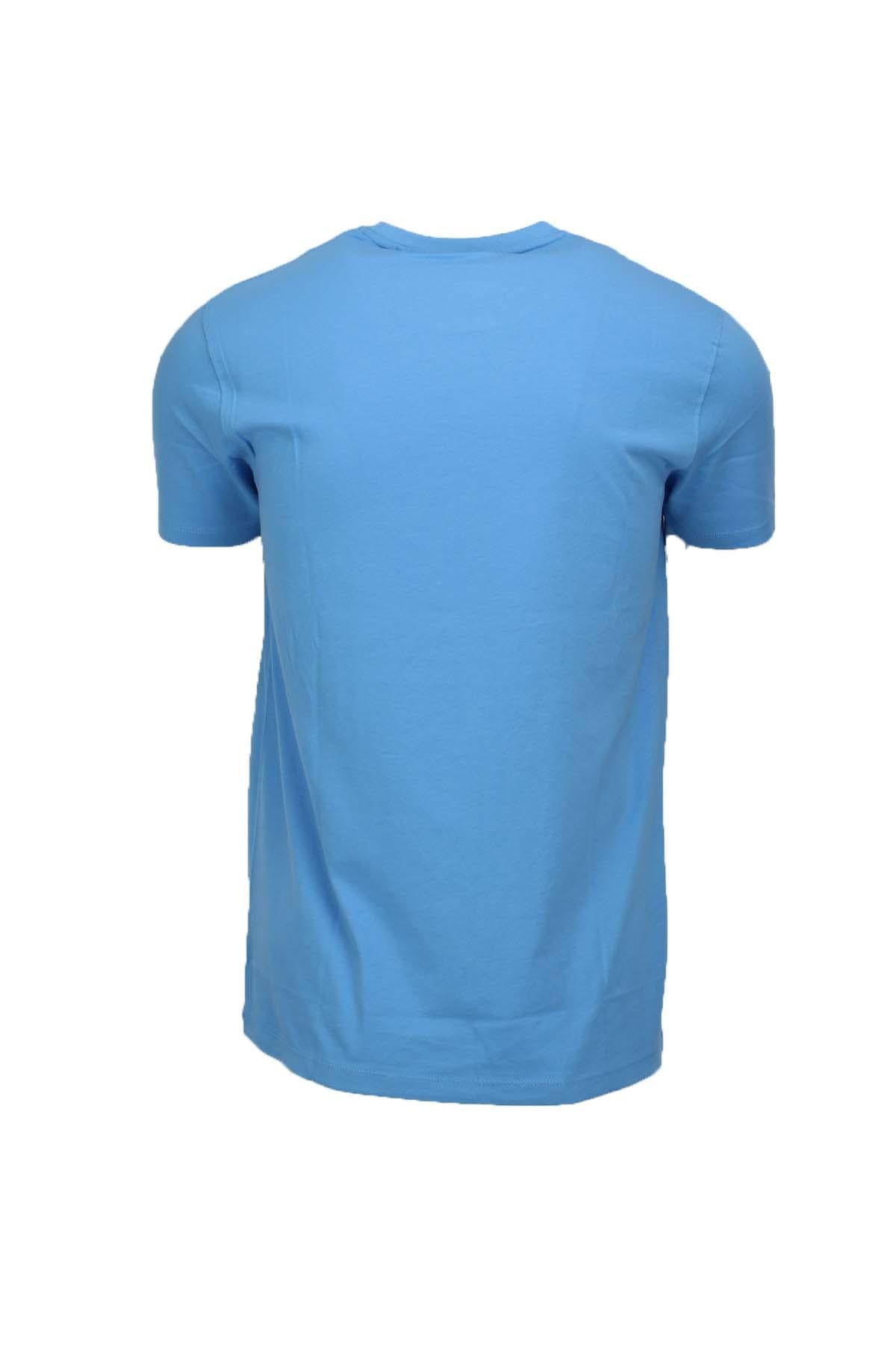 T-shirt mezza manica in cotone con logo