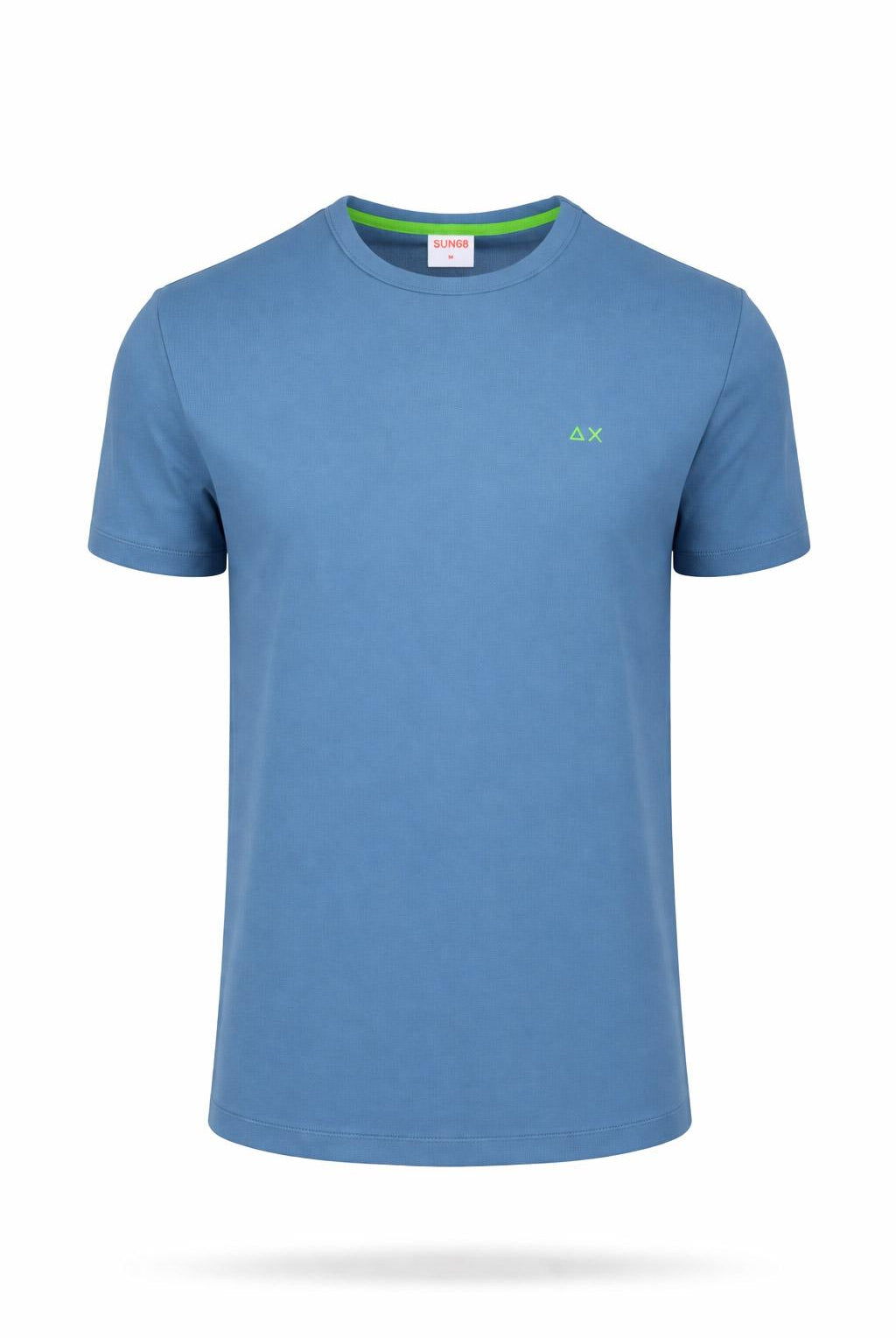Tshirt Uomo in Piqué Stretch con Logo