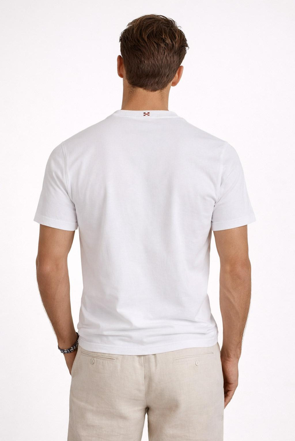 T-Shirt Uomo Cotone Stampa Sapore di Mare