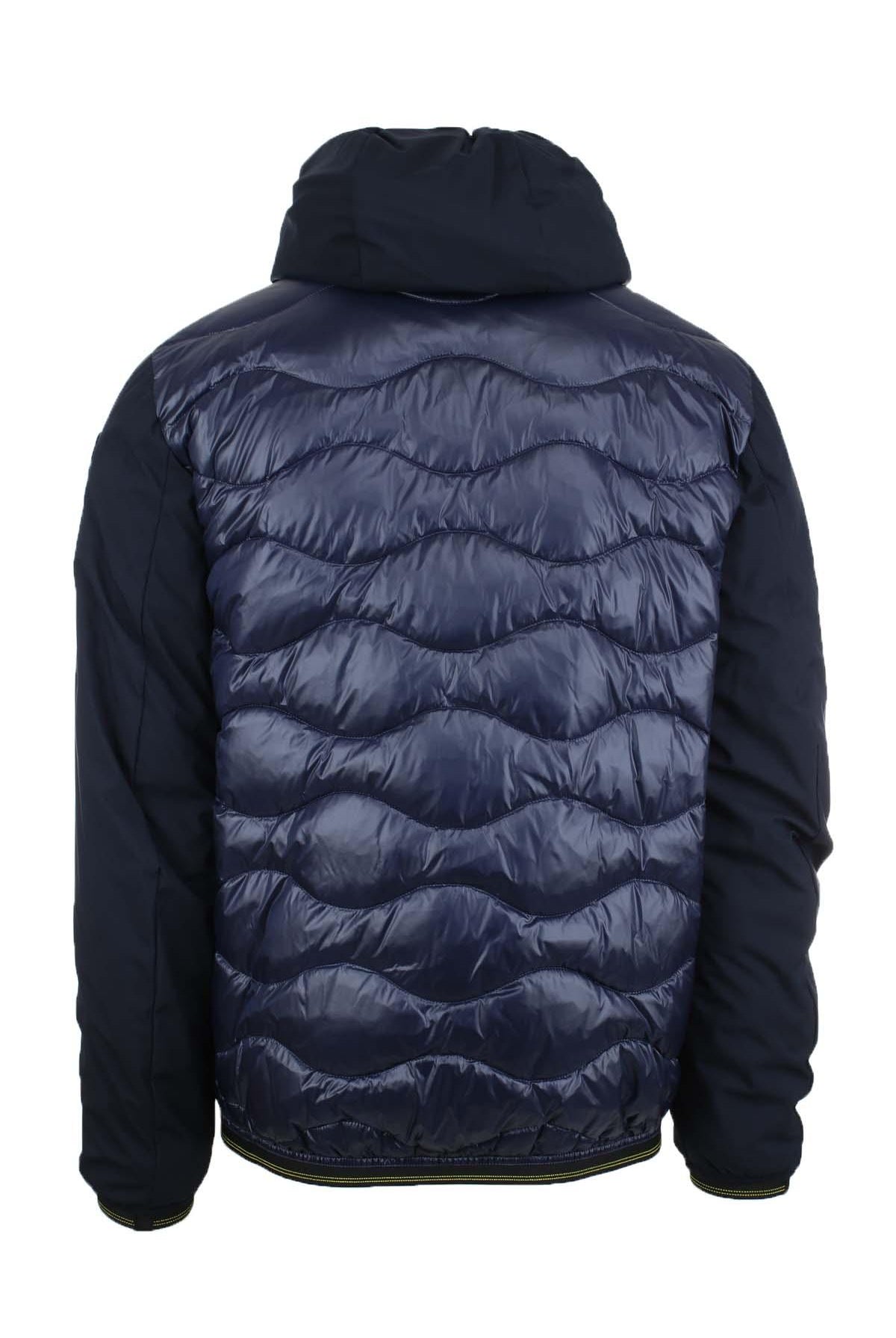 Piumino in nylon e neoprene con tasca ALBERT