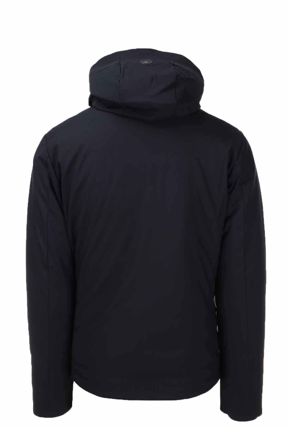 Giubbotto in tessuto stretch con cappuccio Ignacio