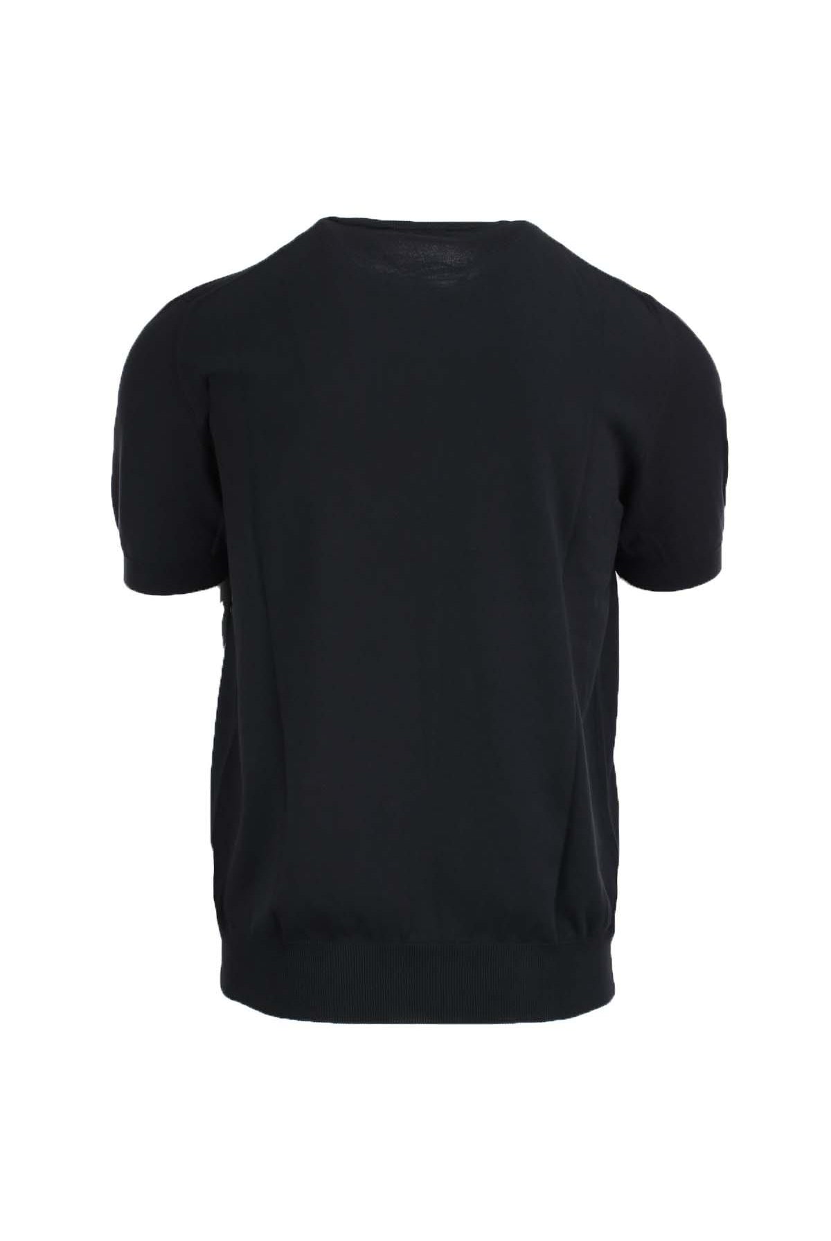 Maglia girocollo in filo di cotone