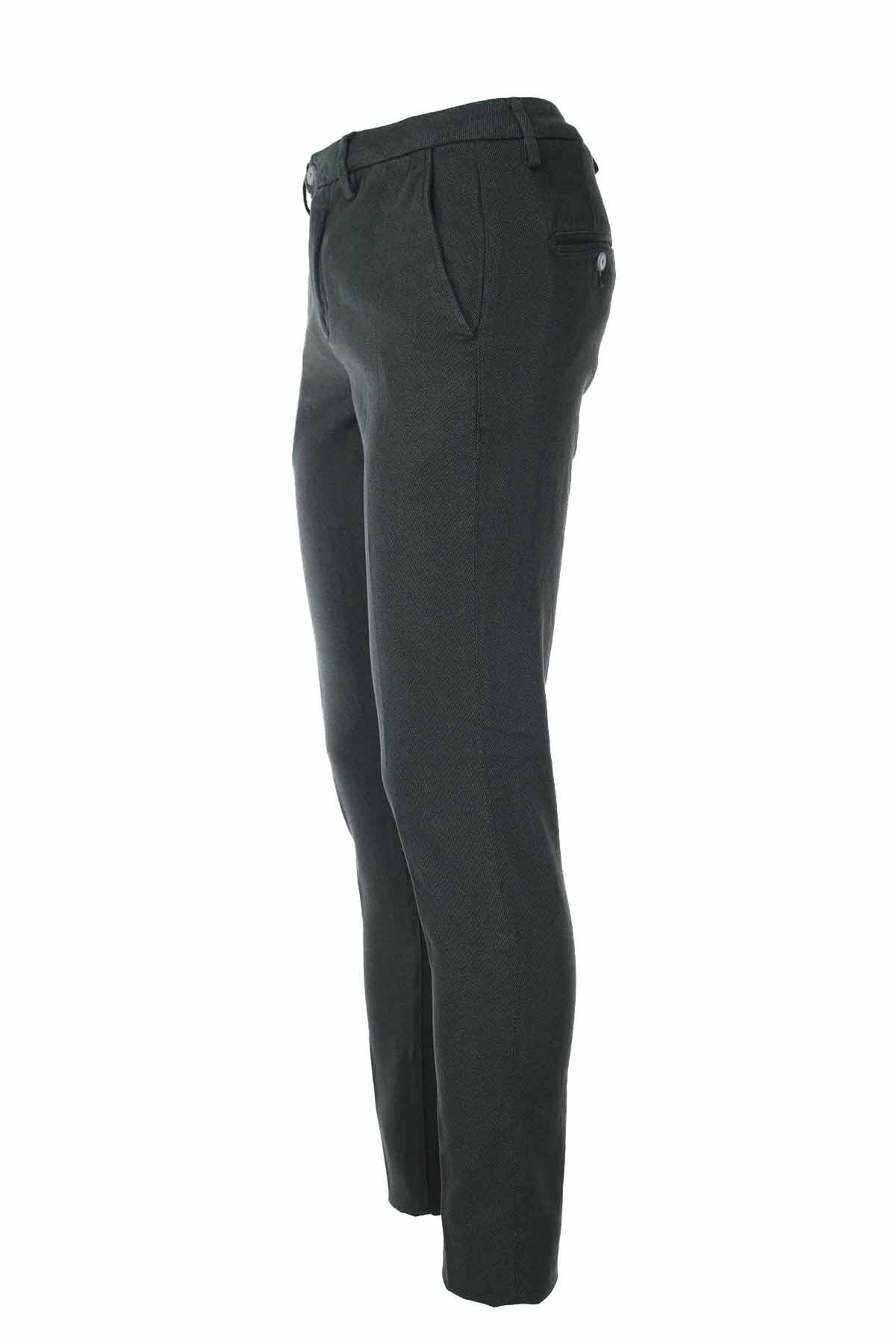 Pantalone chino in cotone armaturato stretch