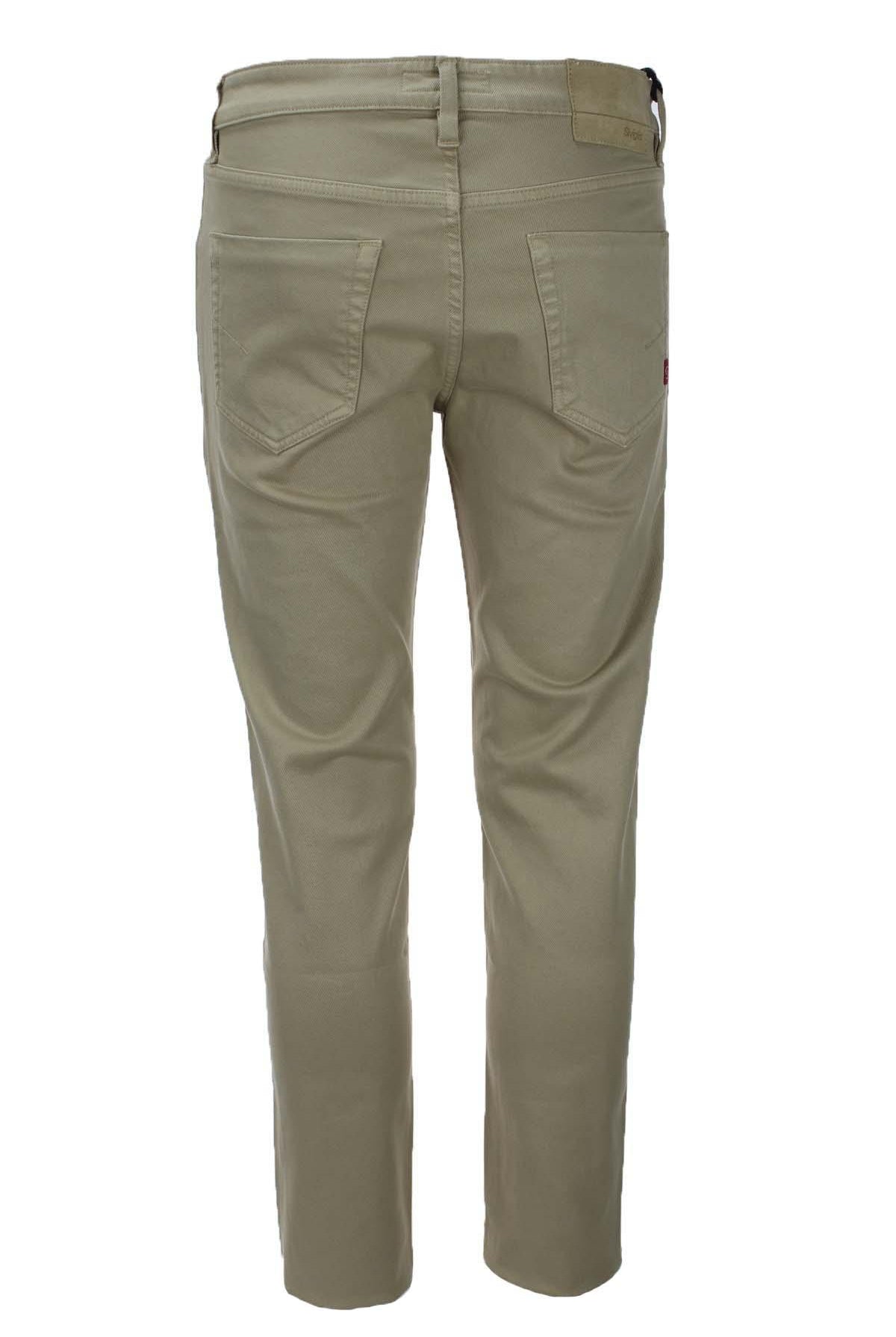 Pantalone 5 tasche in cotone bull-denim Siviglia uomo