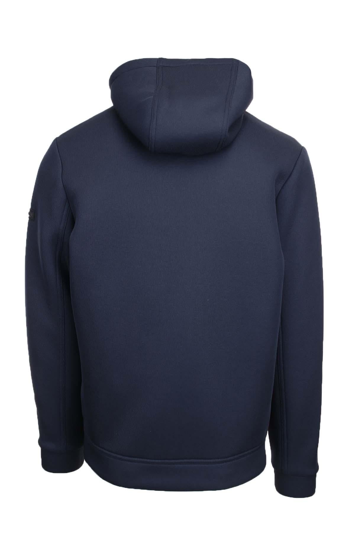 Giubbotto bomber in neoprene con interno staccabile