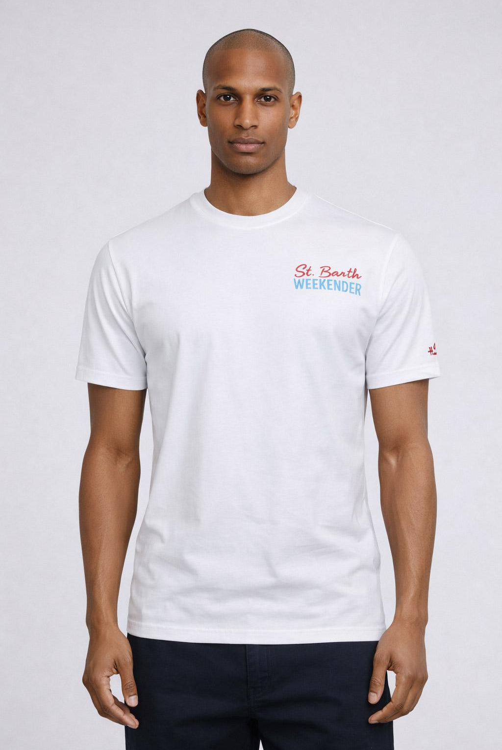 Tshirt Uomo in Cotone con Stampa Weekender