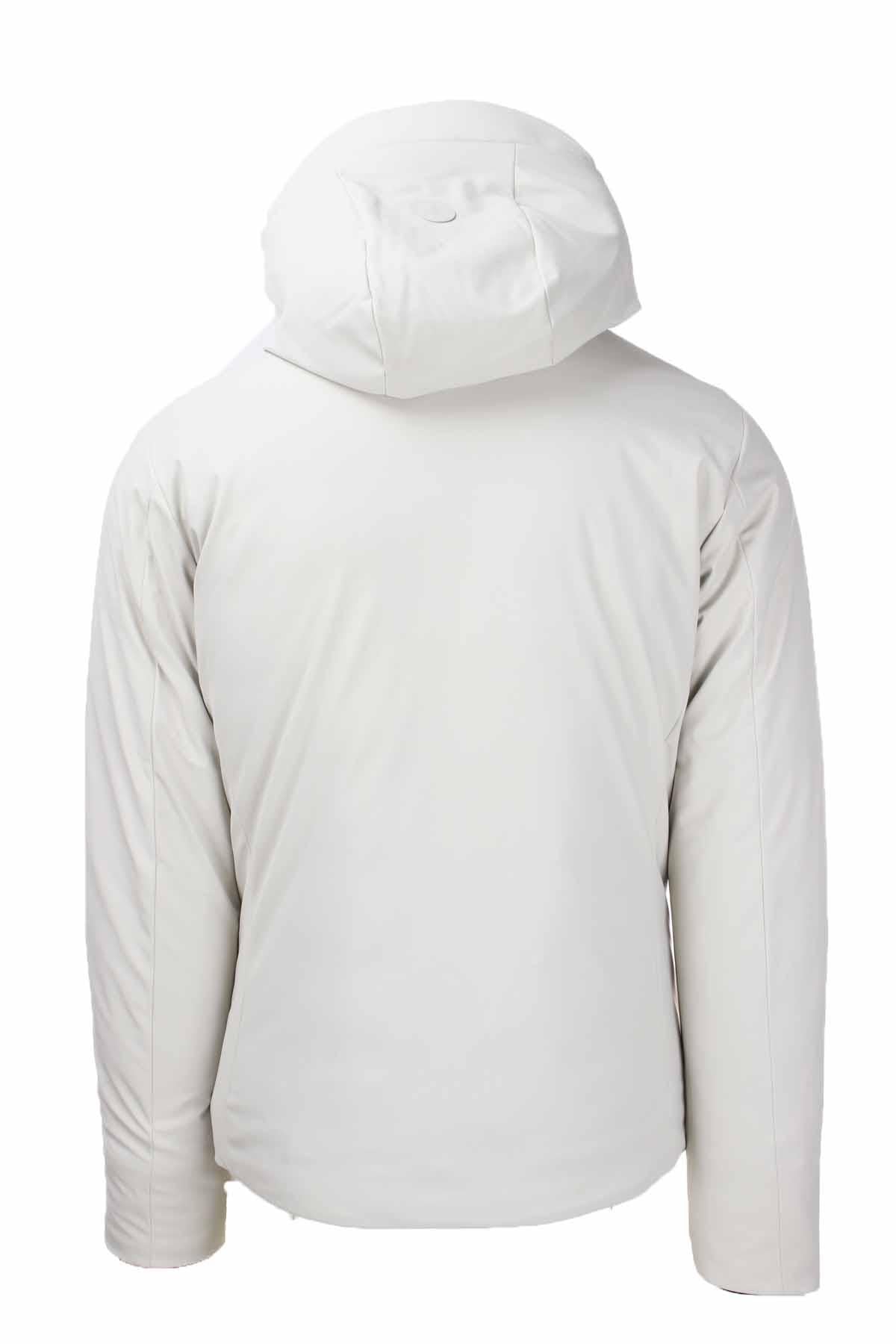 Giubbotto in tessuto stretch con cappuccio Ignacio