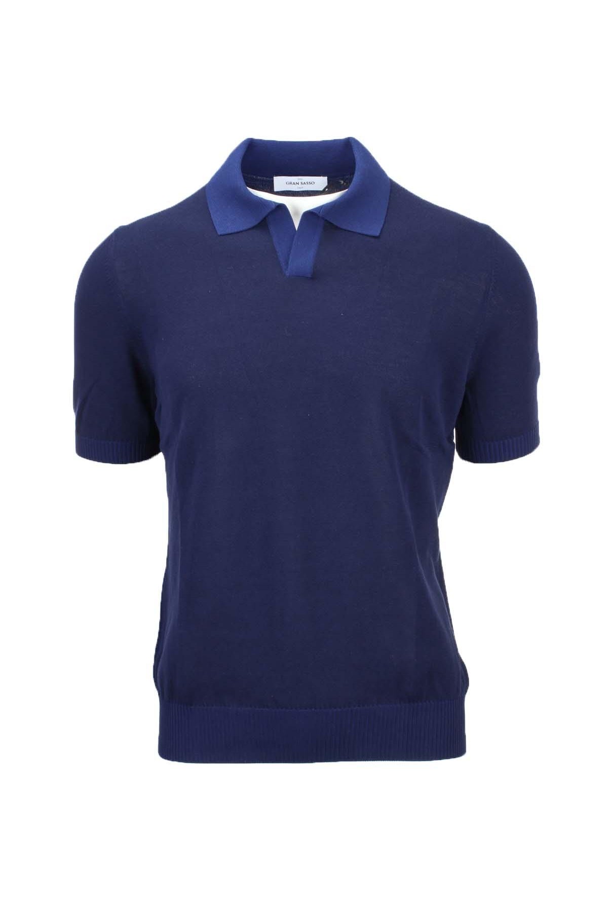 Polo mezza manica in filo di cotone