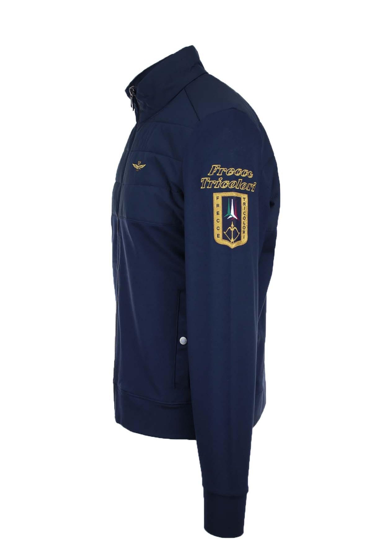 Felpa cardigan zip in neoprene Frecce Tricolori