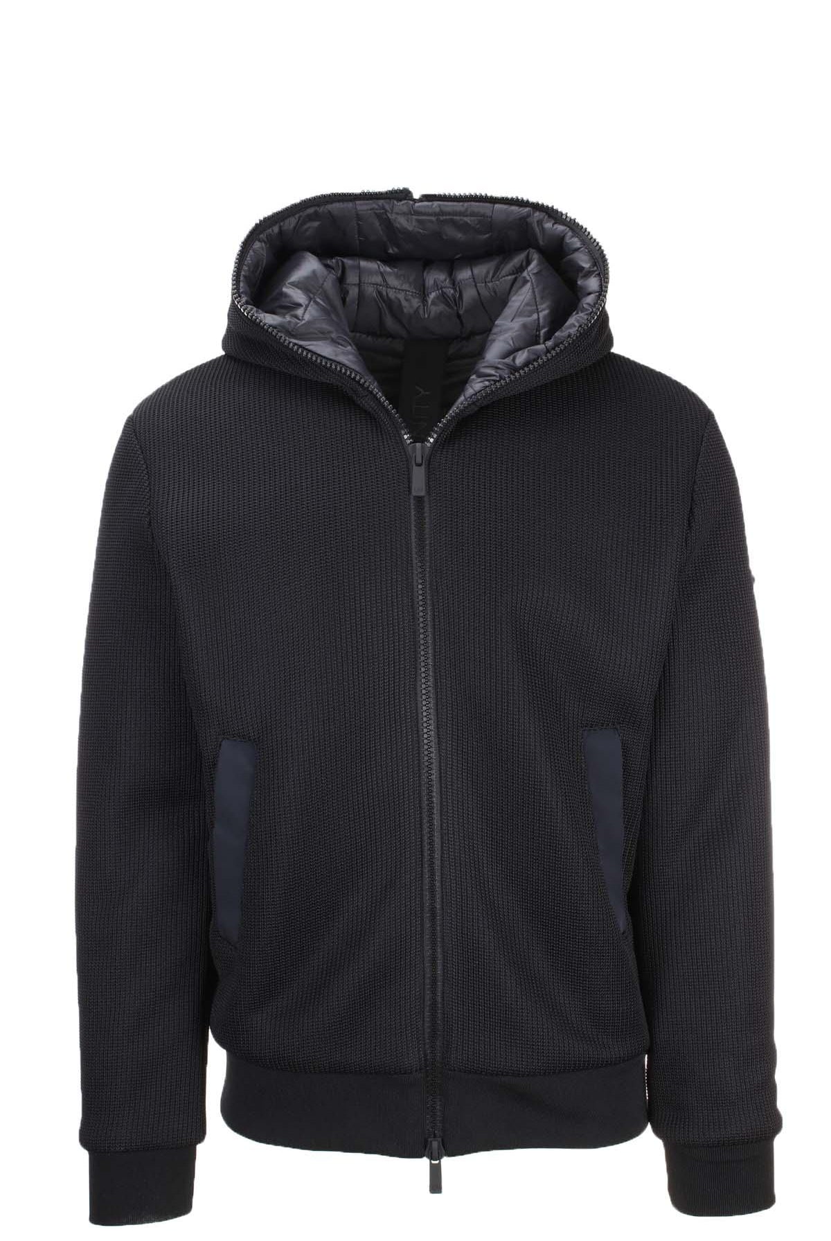 Giubbotto bomber con cappuccio