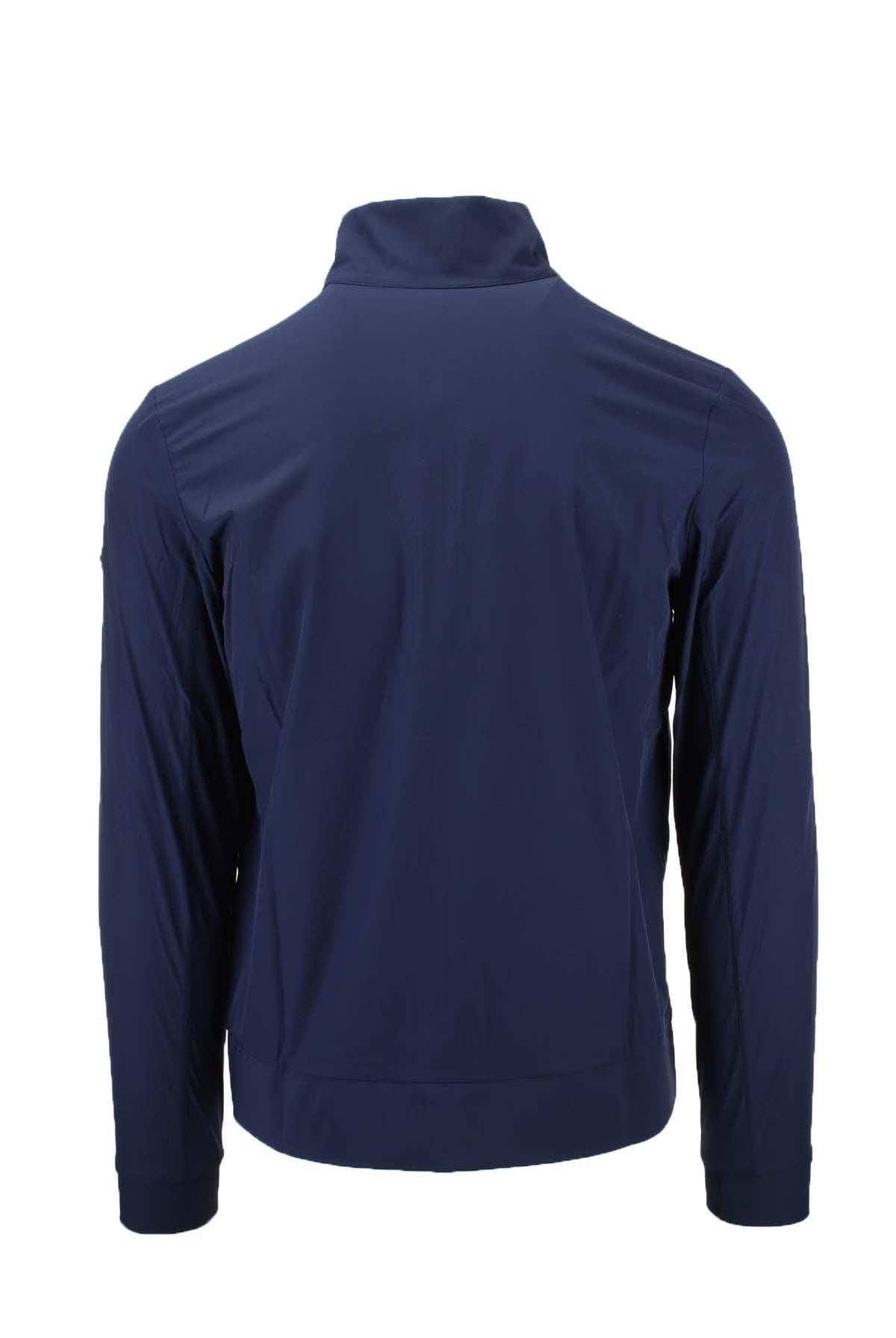 Giubbino Bomber full zip in tessuto tecnico