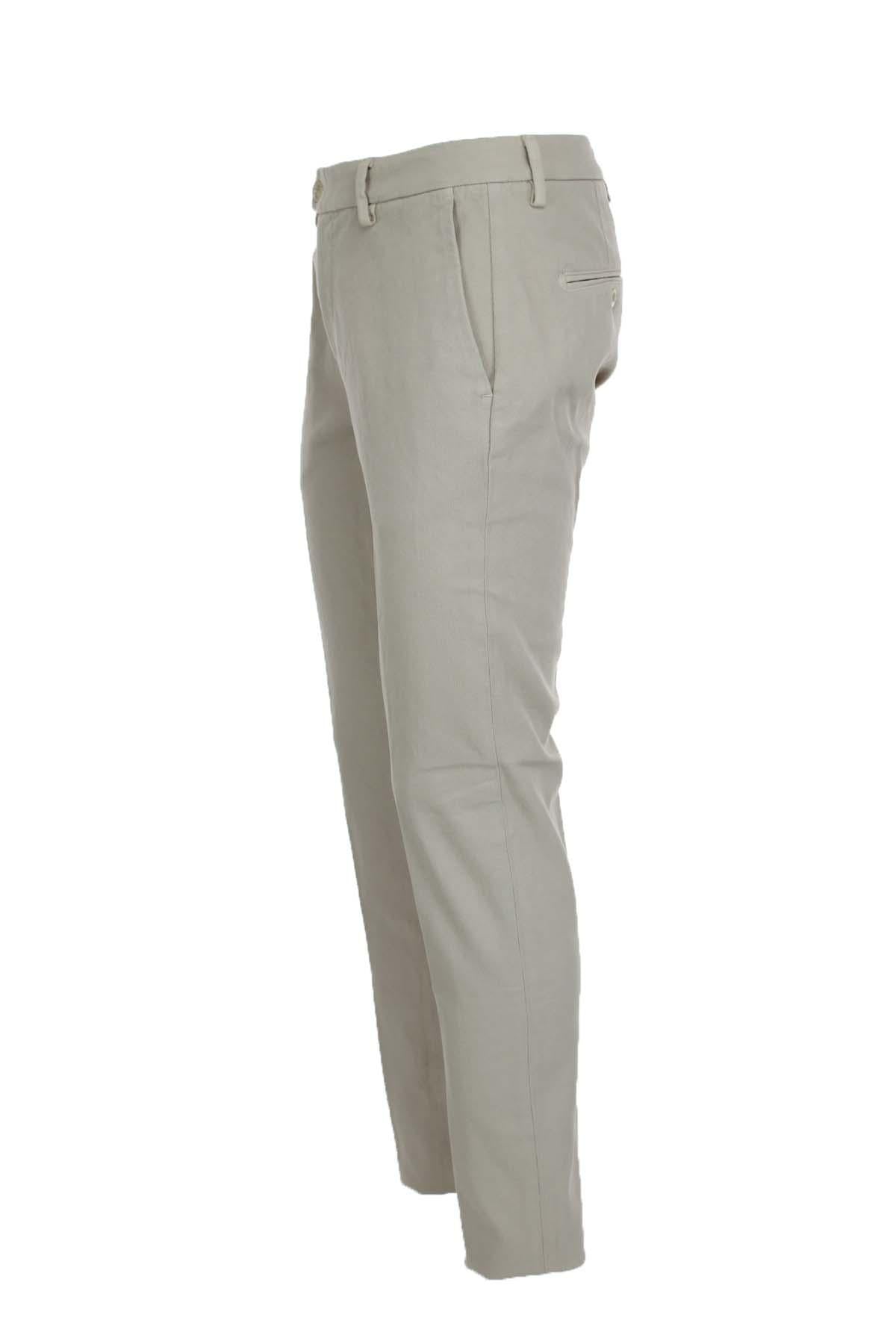 Pantalone chino in cotone armaturato stretch