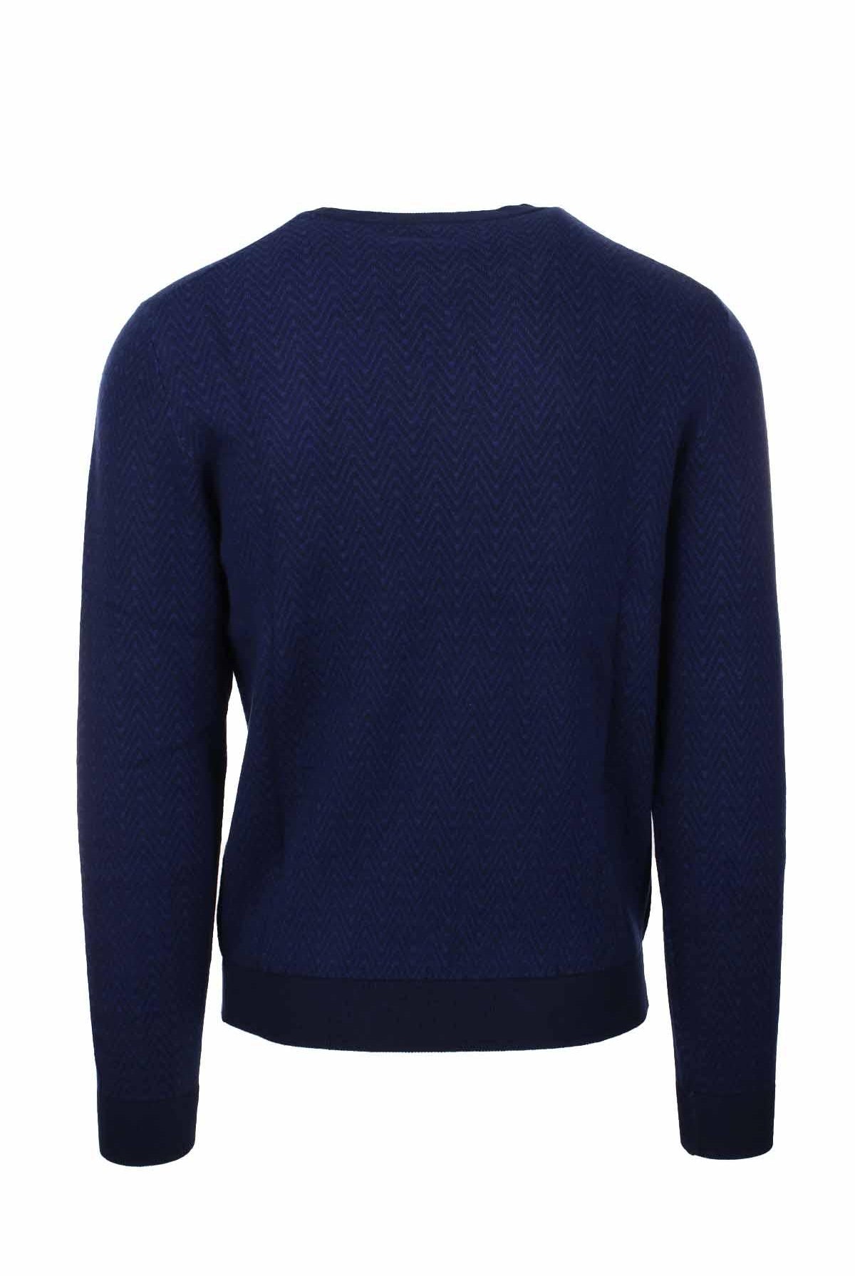 Pullover girocollo fantasia