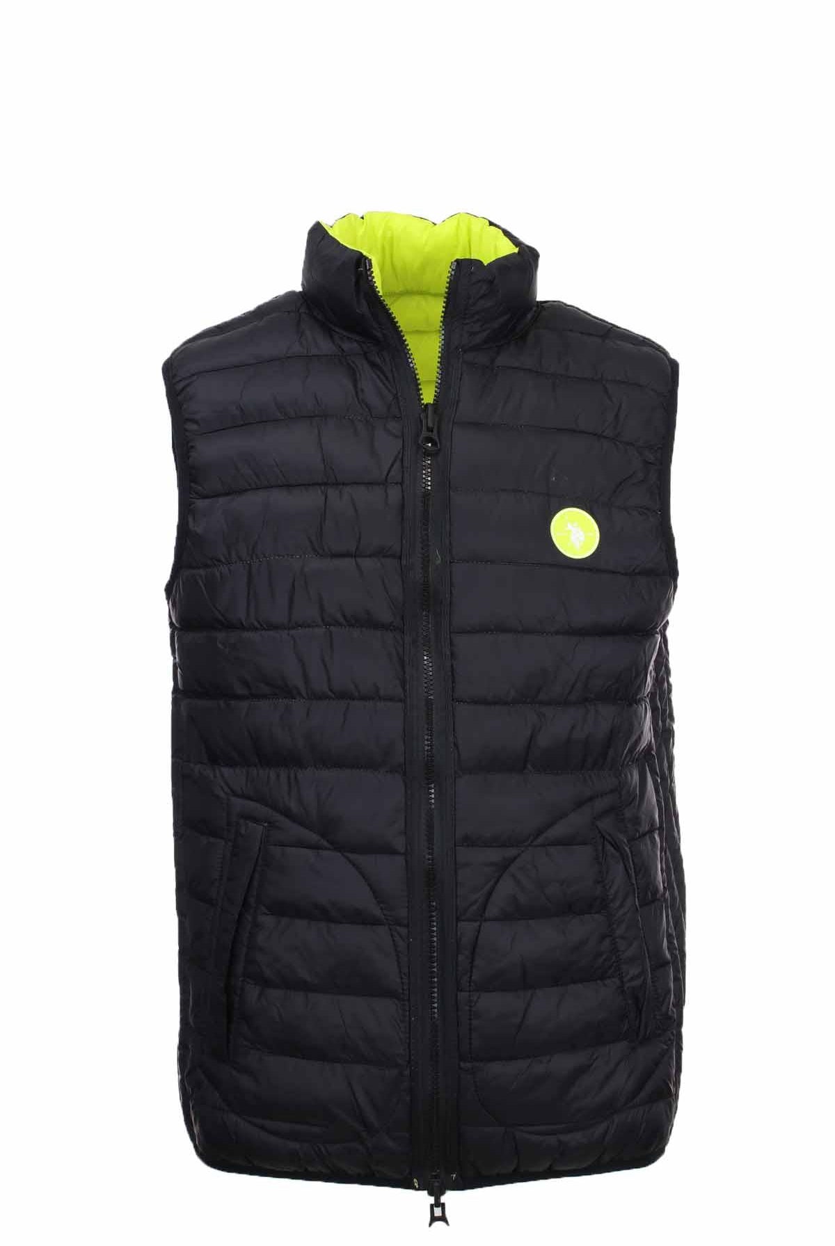 Gilet smanicato reversibile